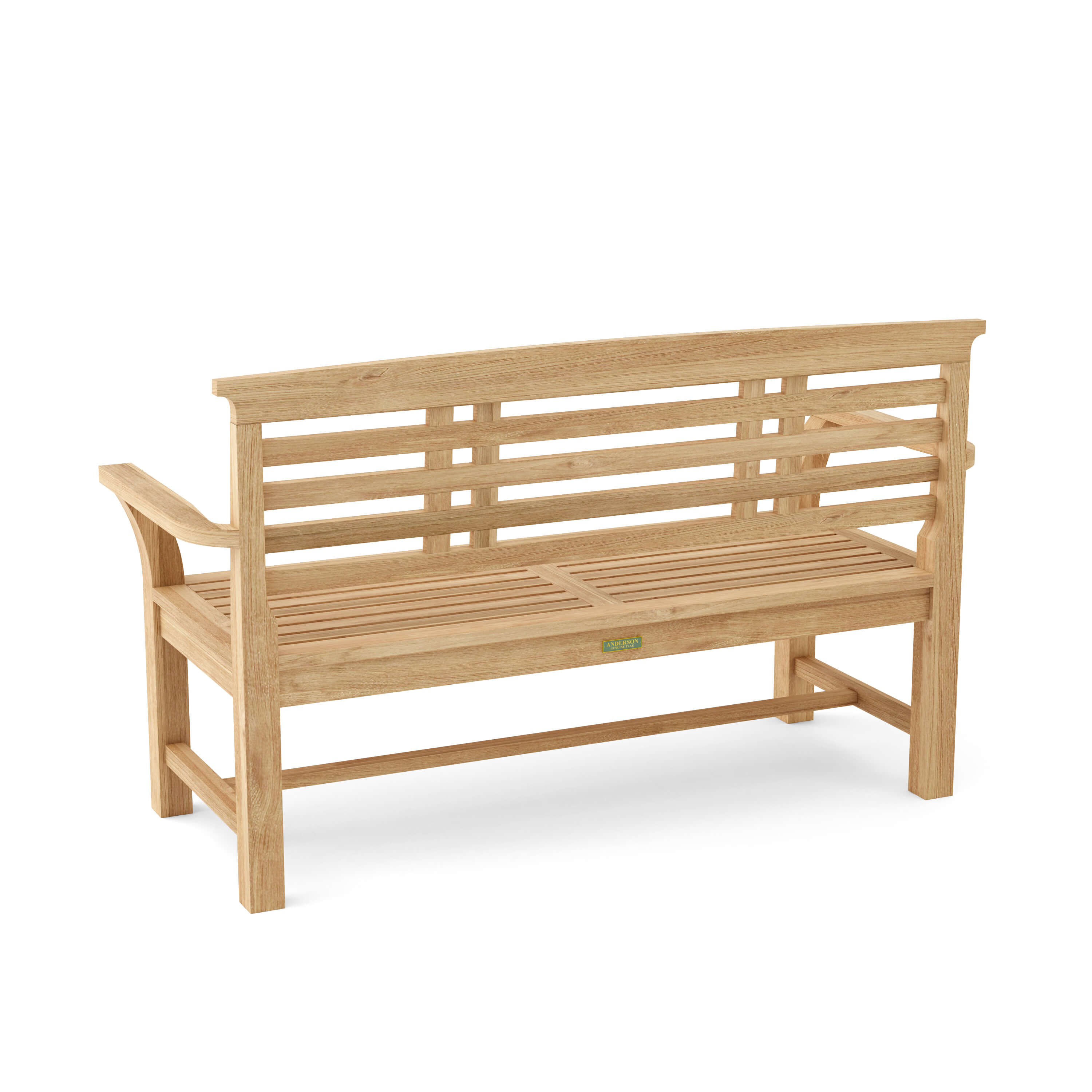 Anderson Teak Sakura 2-Seater Bench – Solid Teak Outdoor Garden Bench
