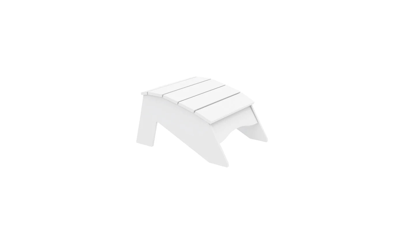 Ledge Lounger Legacy Adirondack Ottoman All-Weather Outdoor Footrest