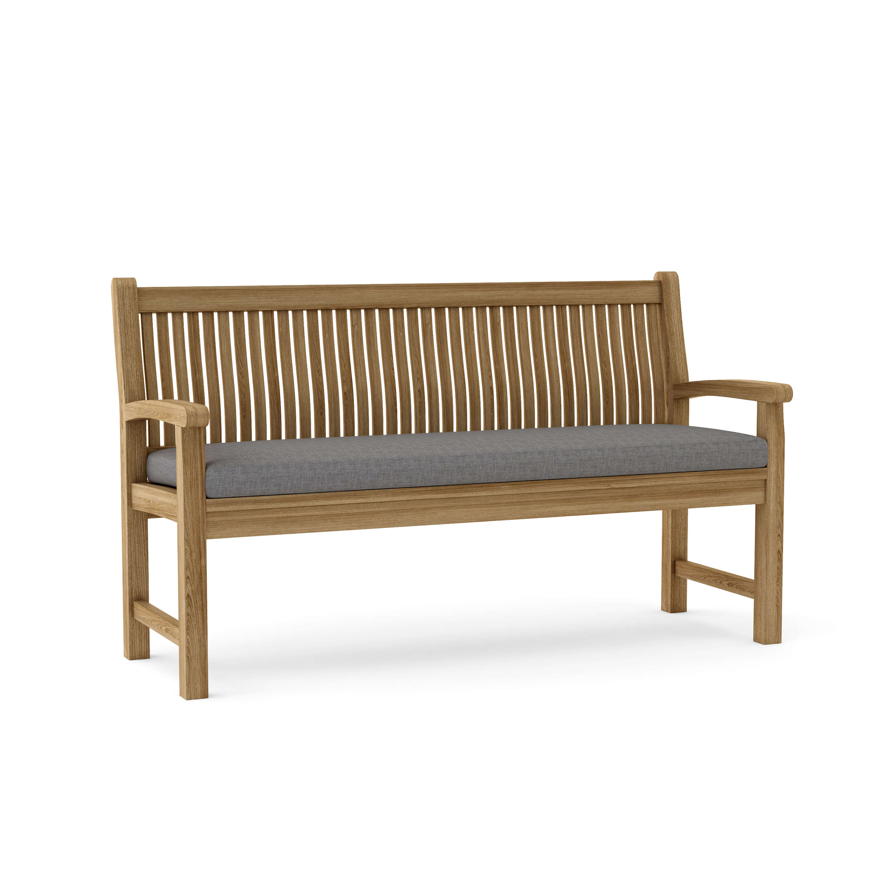 Anderson Teak Sahara 3-Seater Bench – Solid Teak Outdoor Garden Bench