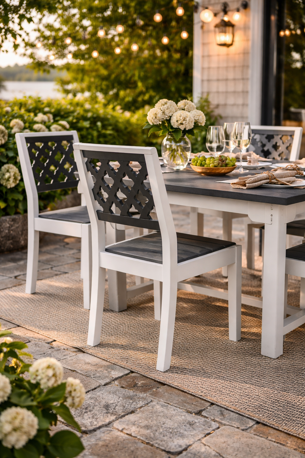 Seaside Greenwich Dining Side Chair Provincial – Modern Outdoor Patio Seating