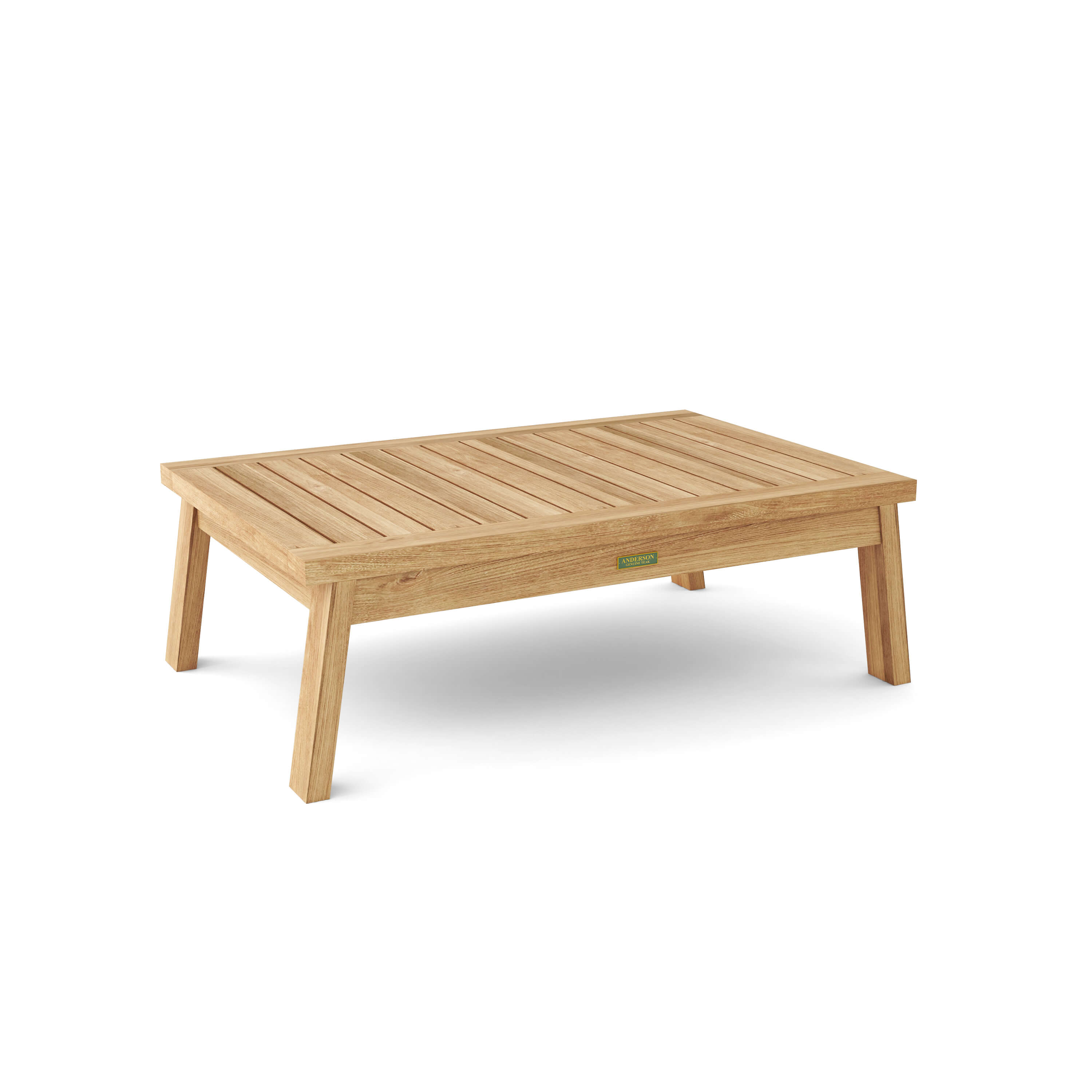 Anderson Teak Palermo Rectangular Coffee Table – Solid Teak Outdoor Patio Table