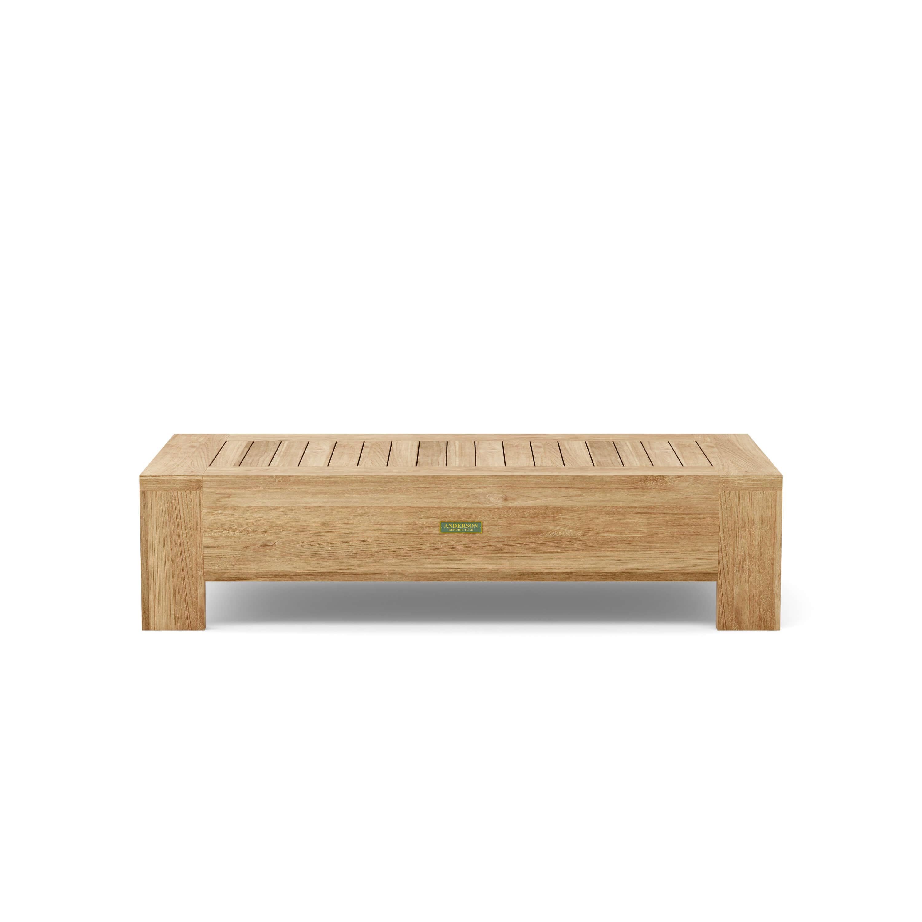 Anderson Teak Madera Rectangular Coffee Table – Solid Teak Outdoor Patio Table
