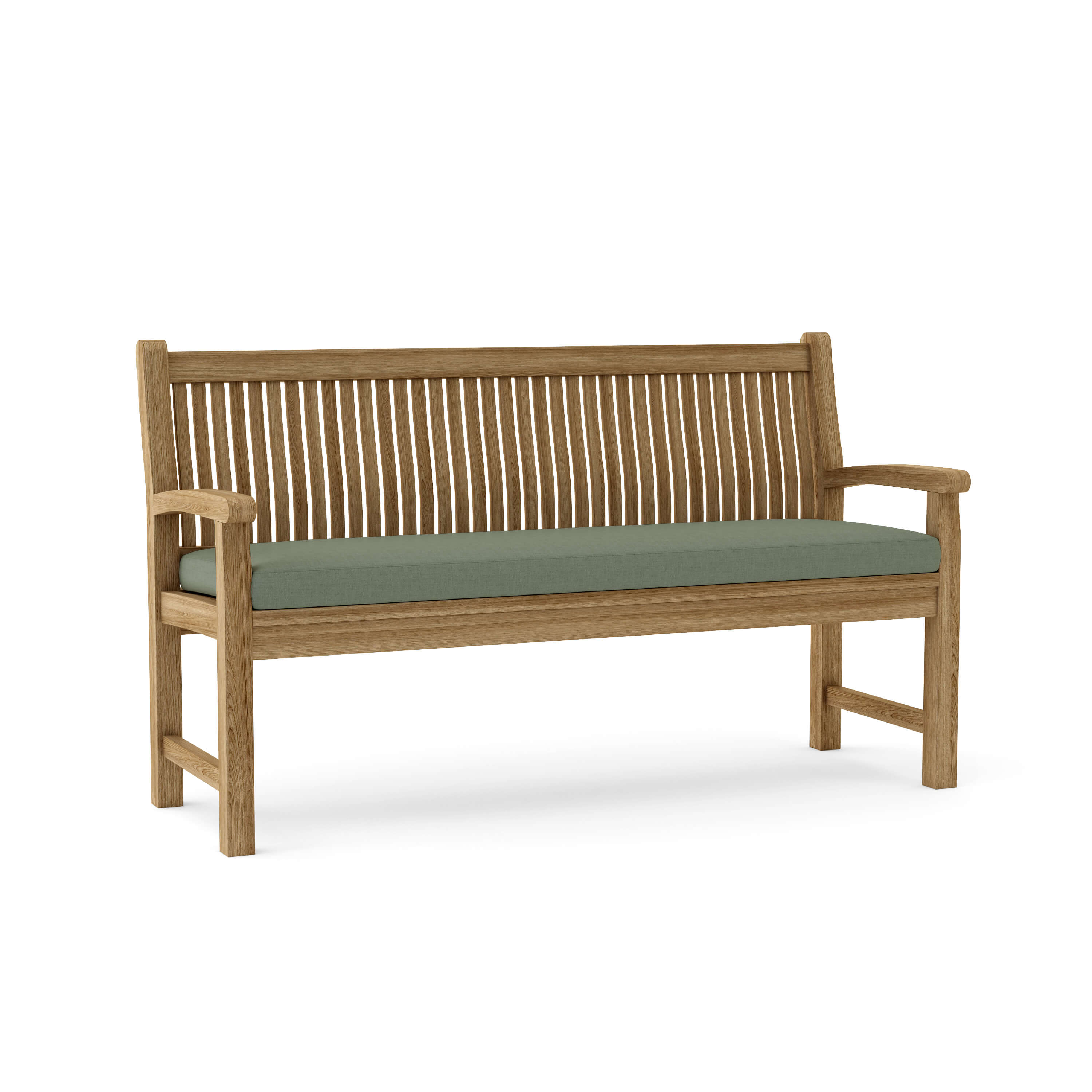Anderson Teak Sahara 3-Seater Bench – Solid Teak Outdoor Garden Bench