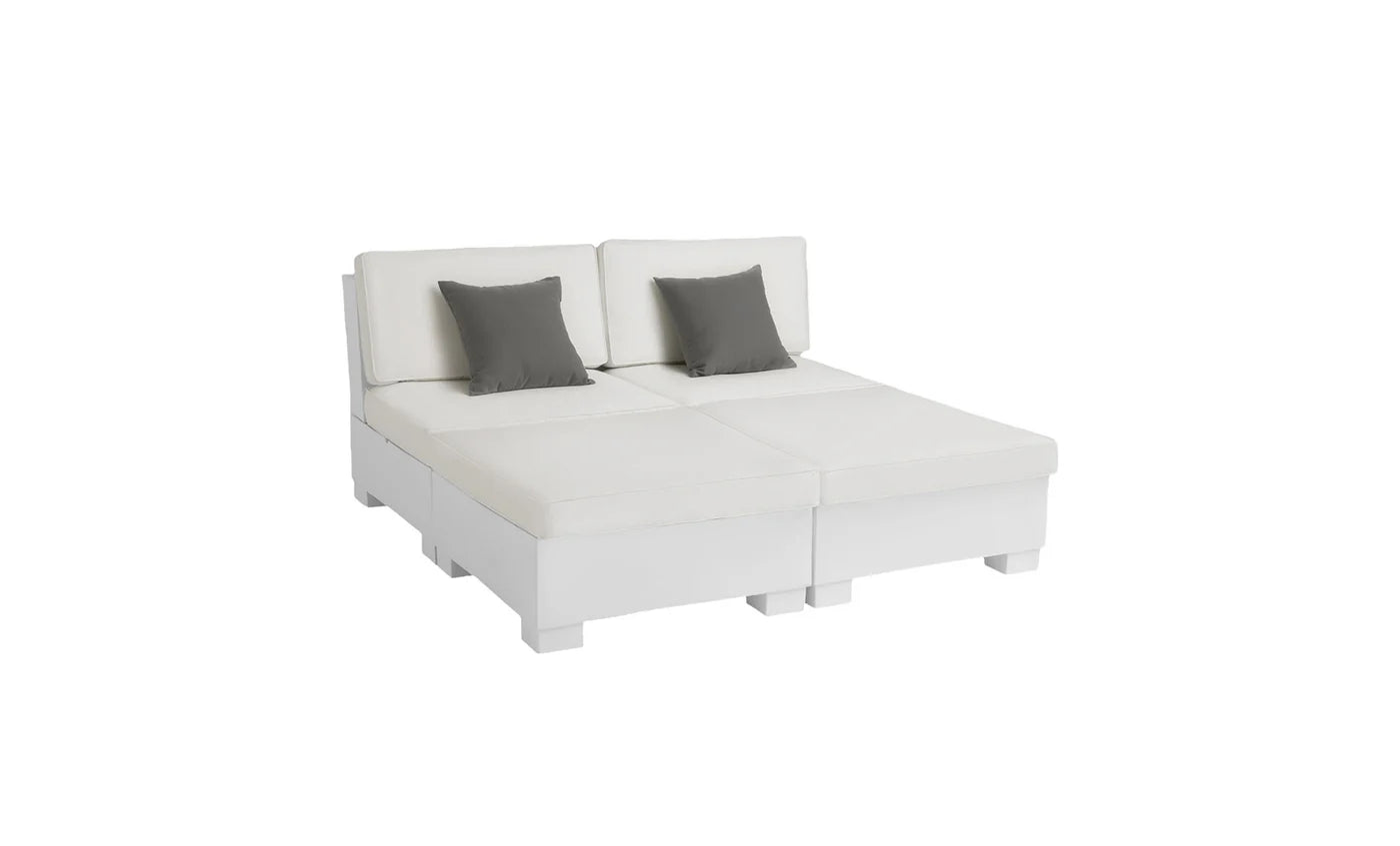 Signature Sectional 4 Piece Sun Chair Luxury Outdoor Modular Lounge Seating