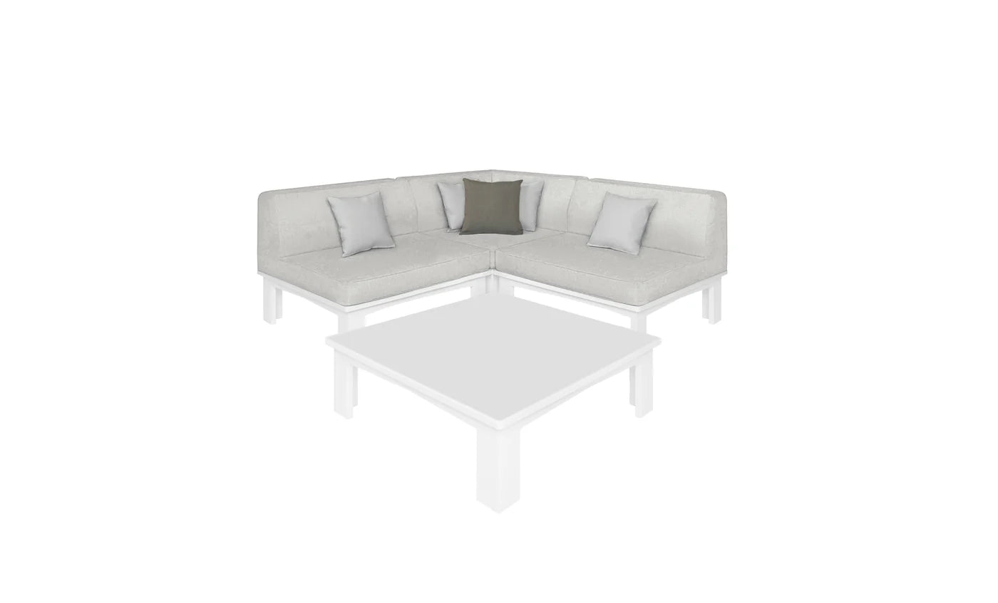 Mainstay 4-Piece Sectional Set by Ledge Lounger