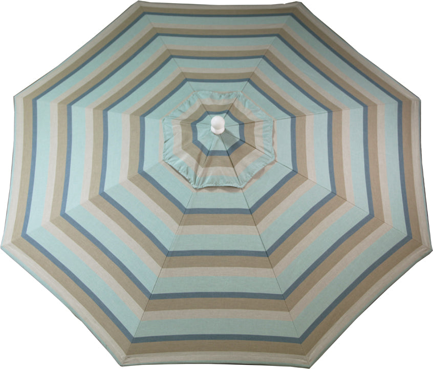 LuxCraft – Sunbrella Patio Umbrella – 9' Outdoor Umbrella with Tilt Crank