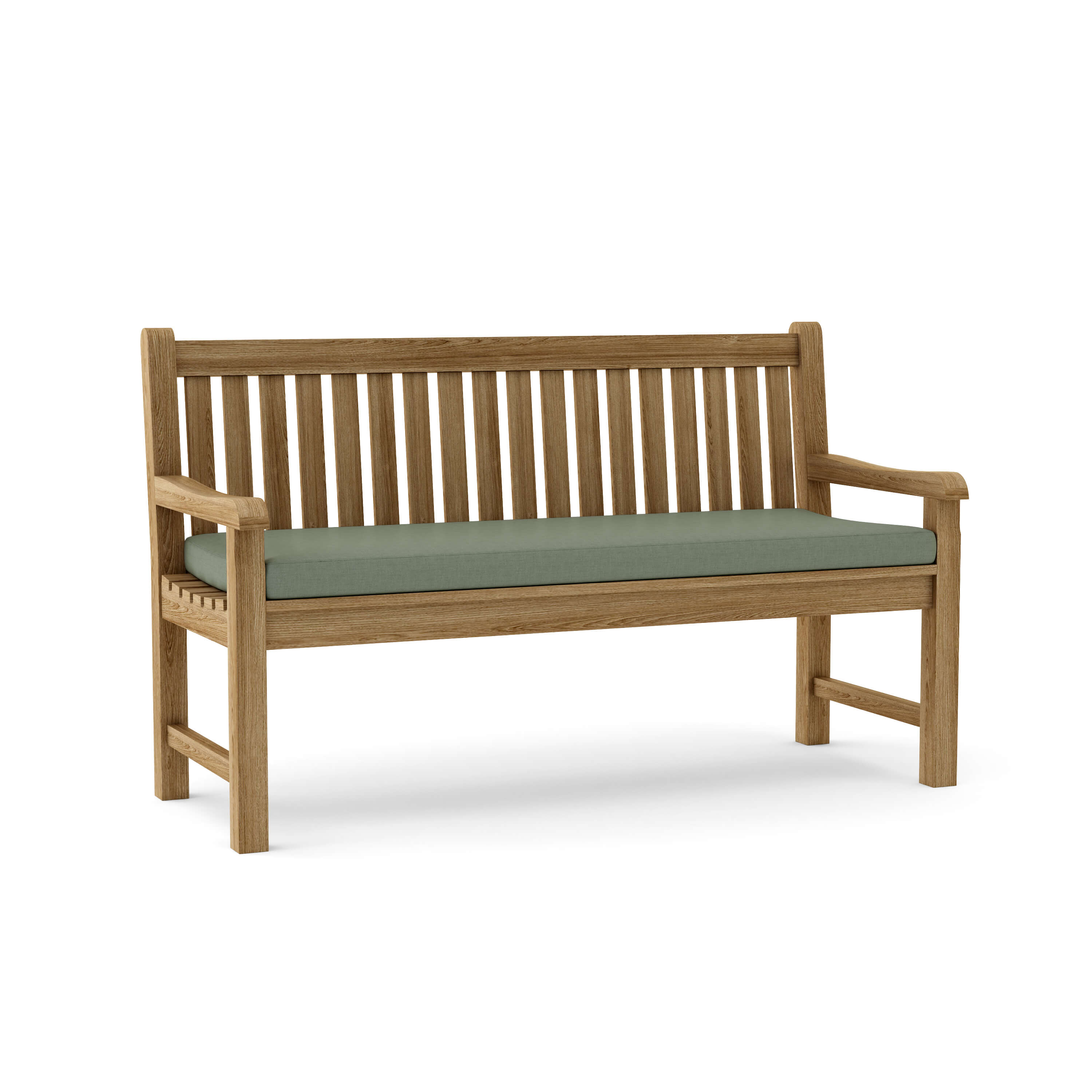 Anderson Teak Classic 3-Seater Bench – Solid Teak Outdoor Garden Bench
