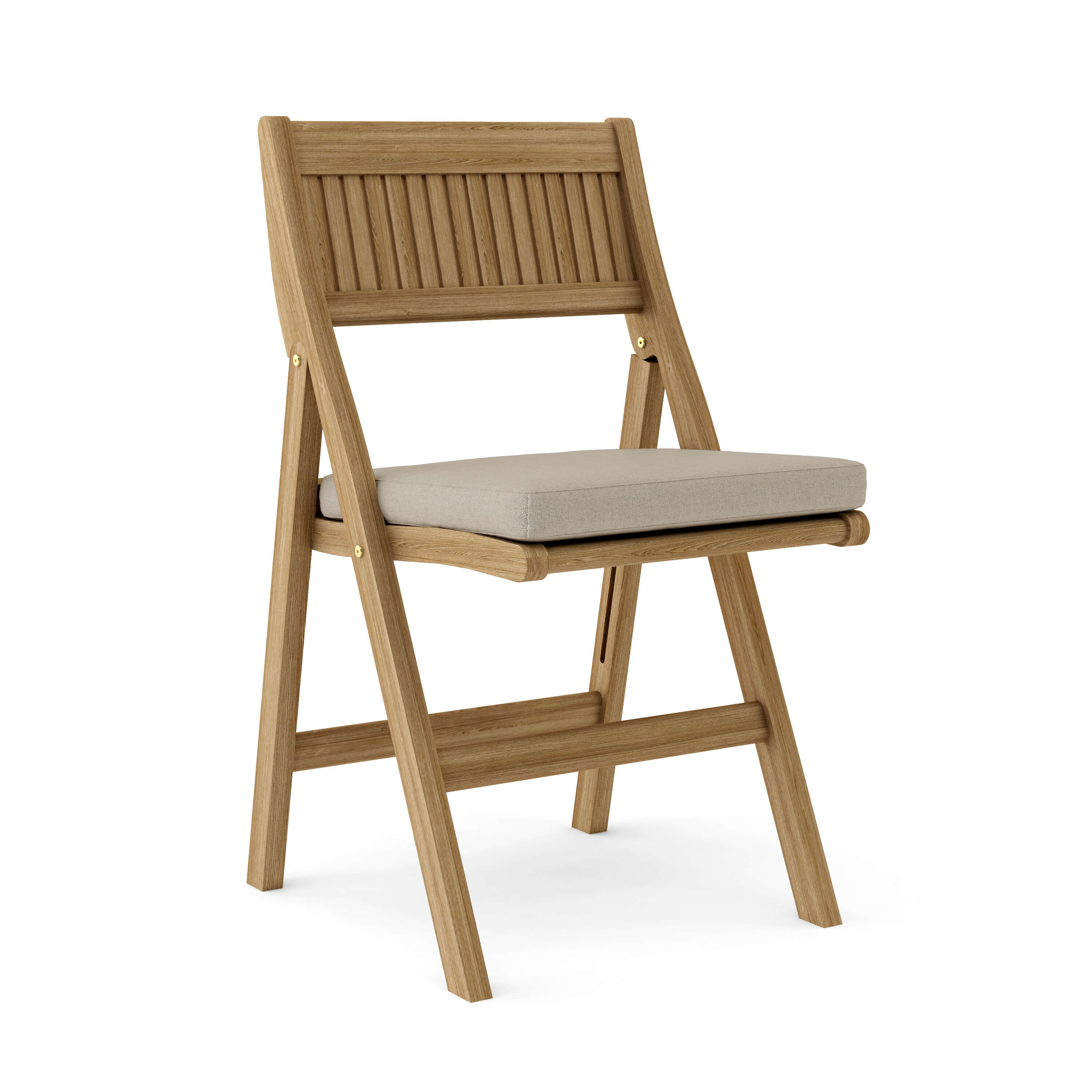 Anderson Teak Windsor Folding Chair (2-PC) – Solid Teak Outdoor Seating