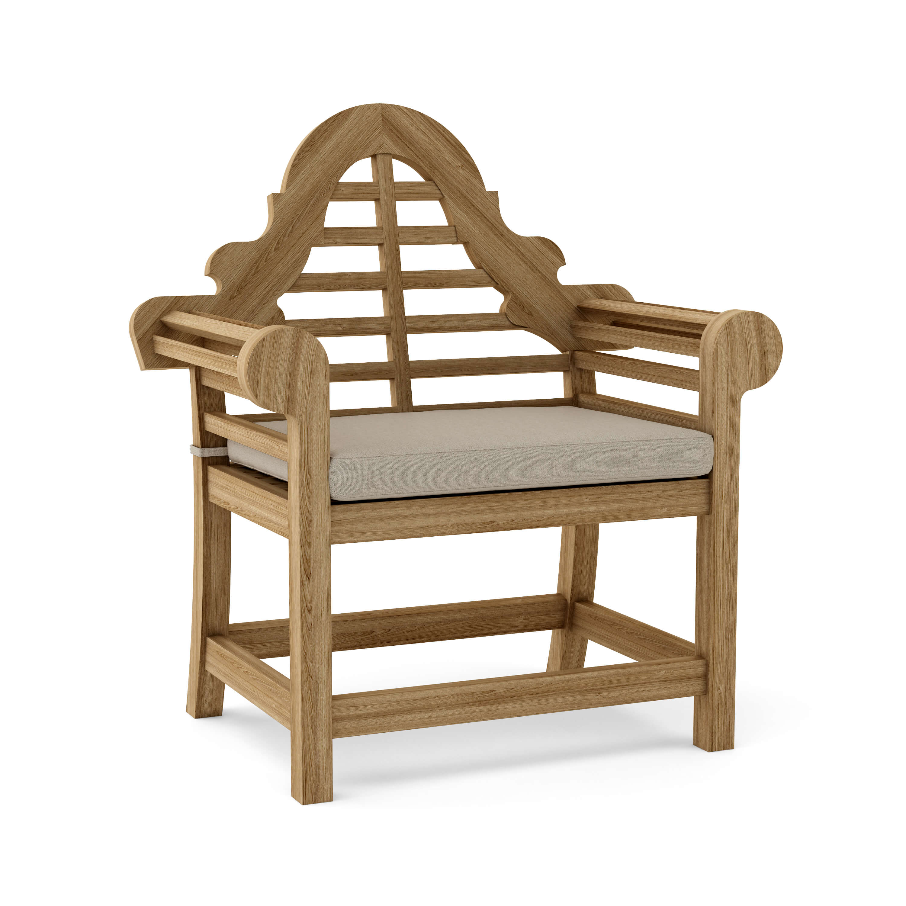 Anderson Teak Marlborough Dining Armchair – Classic Teak Outdoor Seating