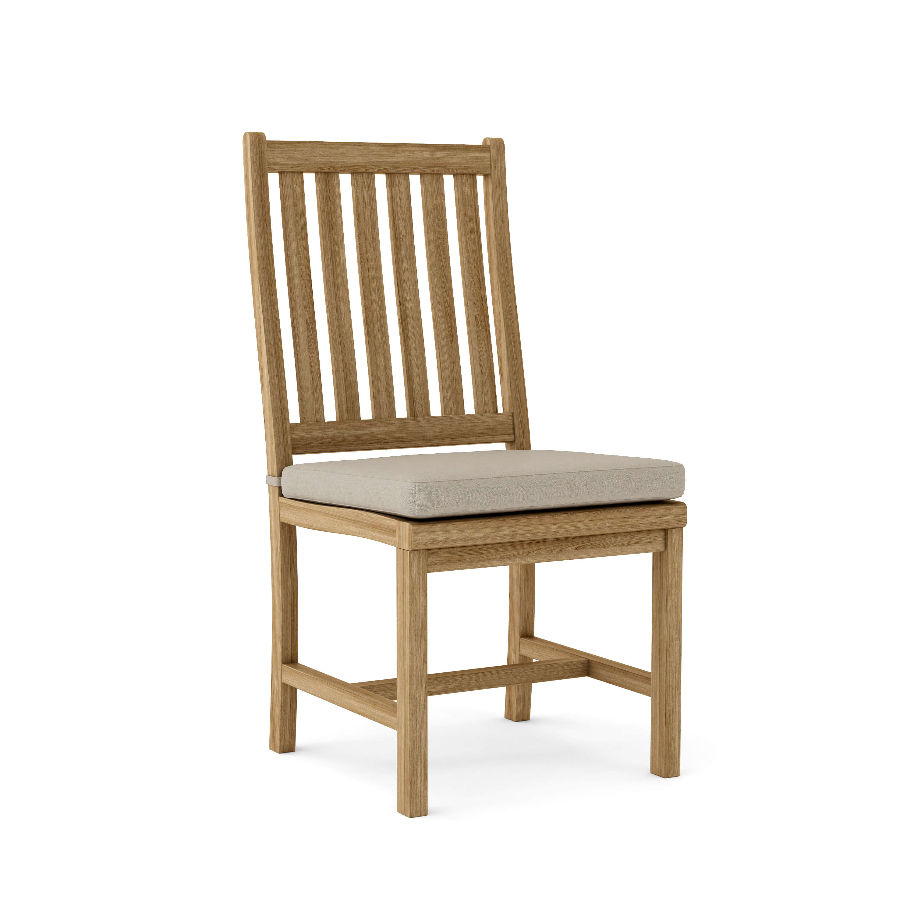 Anderson Teak Wilshire Dining Chair – Solid Teak Outdoor Dining Seating