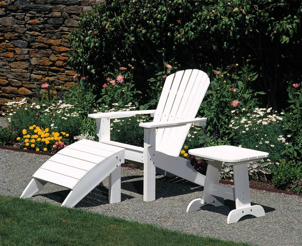 Seaside Adirondack End Table – Durable Outdoor Patio Side Table