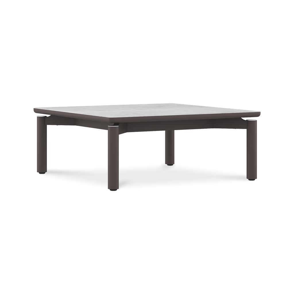 Ara Alu Square Coffee Table -Sintered Stone Top~~