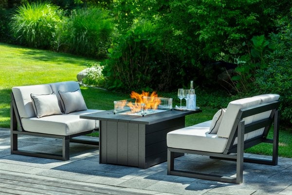 Seaside Aura 53″ Fire Table – 55,000 BTU Outdoor Patio Fire Table