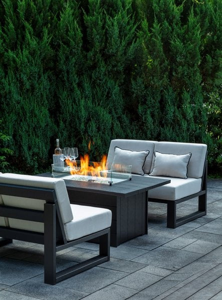 Seaside Aura 53″ Fire Table – 55,000 BTU Outdoor Patio Fire Table