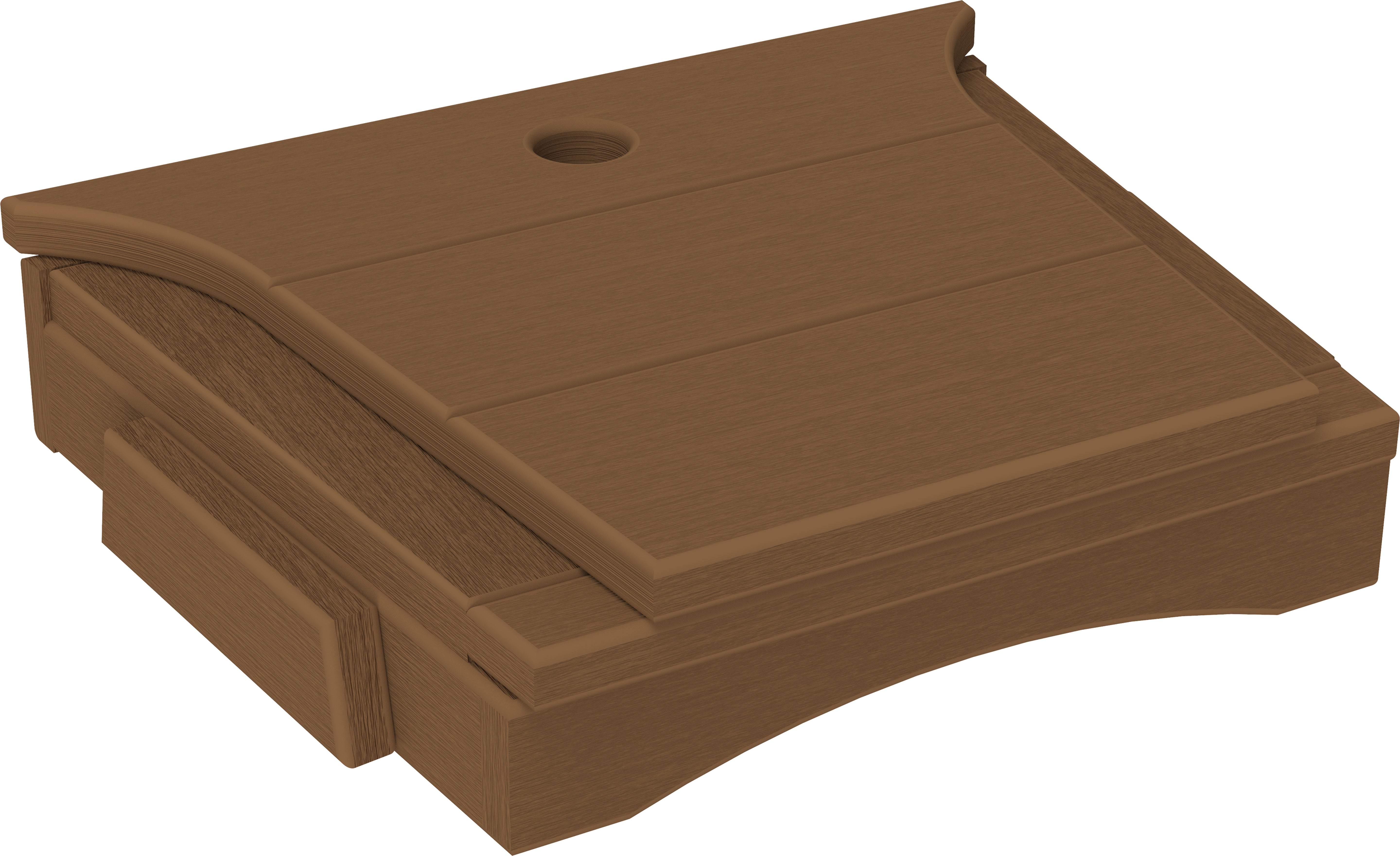 LuxCraft – Balcony Tete-A-Tete Table – Compact Outdoor Companion Table