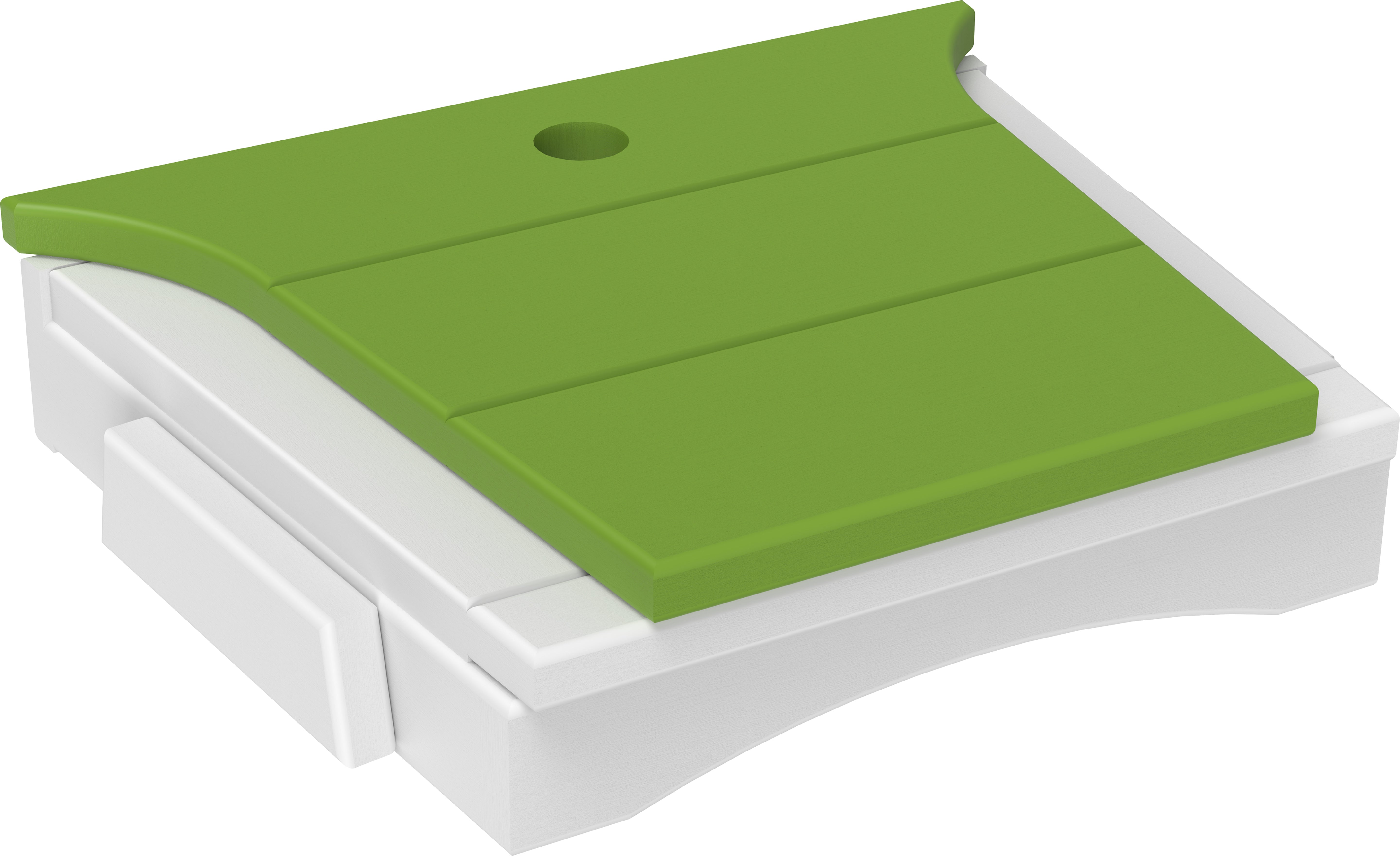 LuxCraft – Balcony Tete-A-Tete Table – Compact Outdoor Companion Table