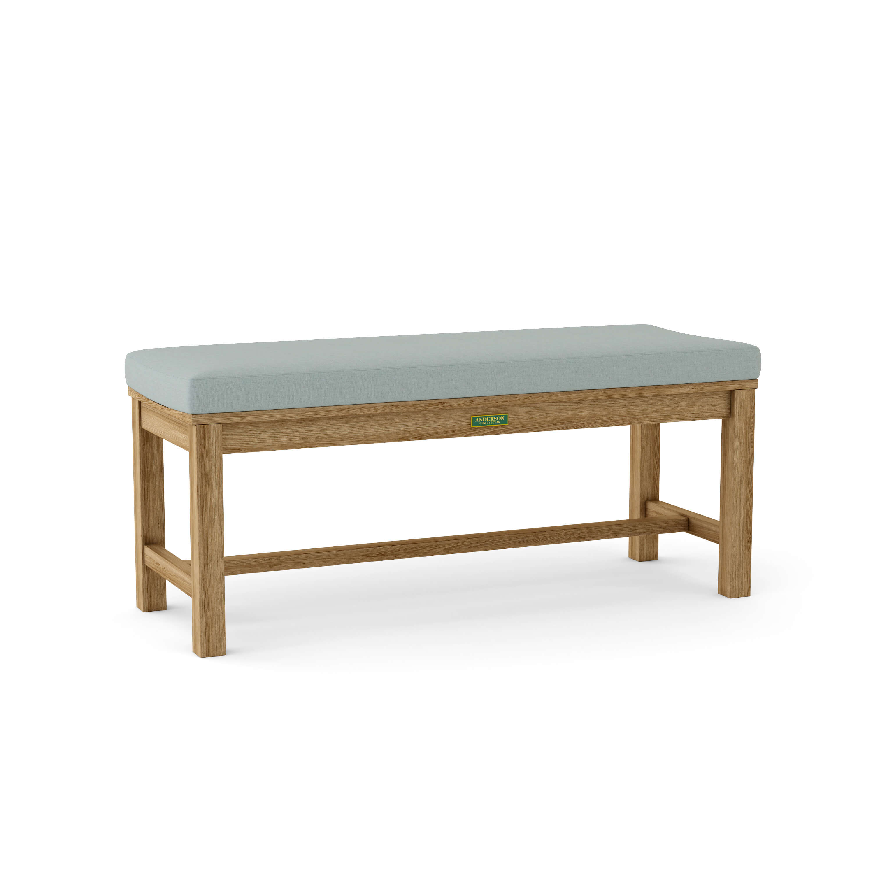 Anderson Teak – Casablanca 2-Seater Backless Bench – Curved Teak Seating