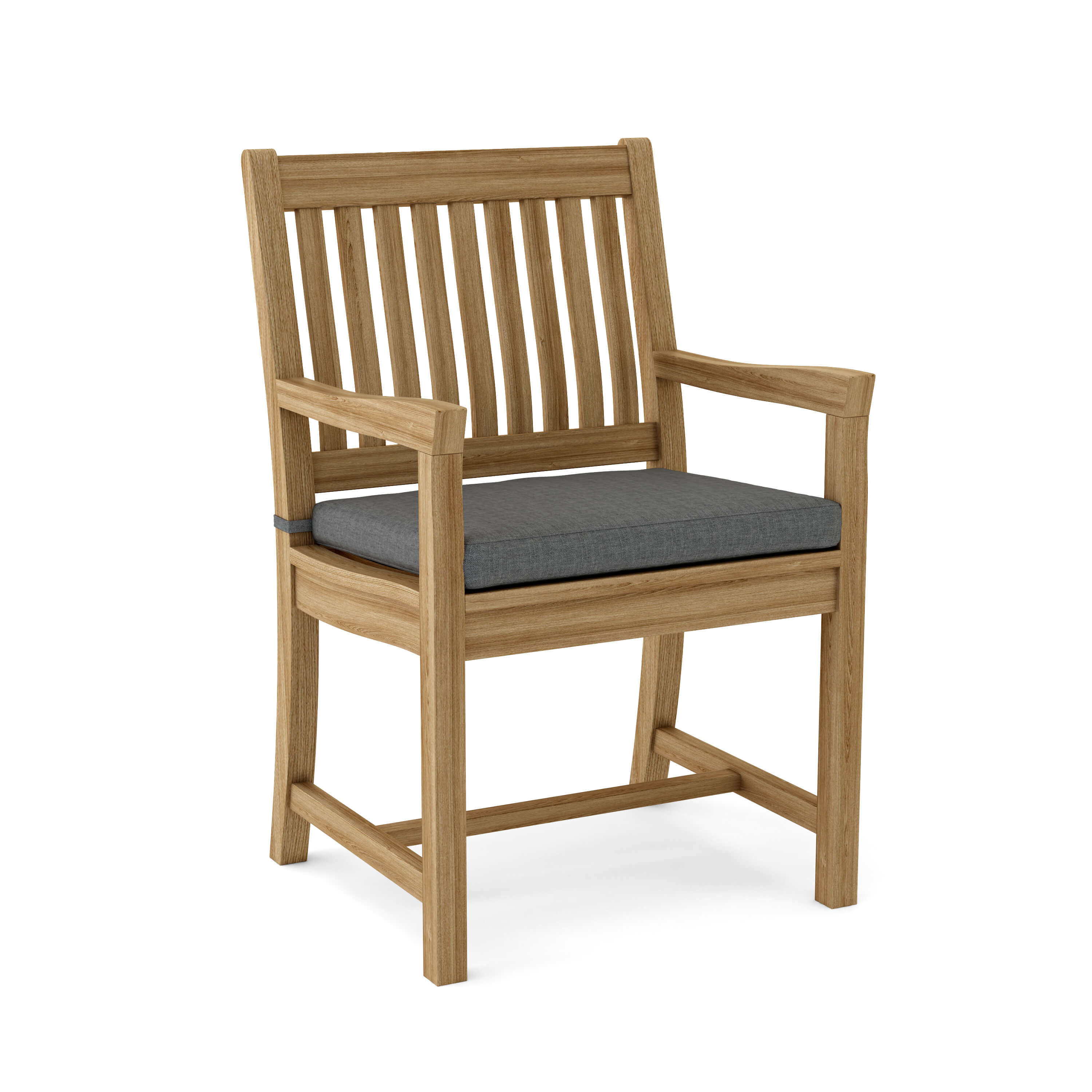 Anderson Teak Rialto Dining Armchair – Solid Teak Outdoor Dining Seating