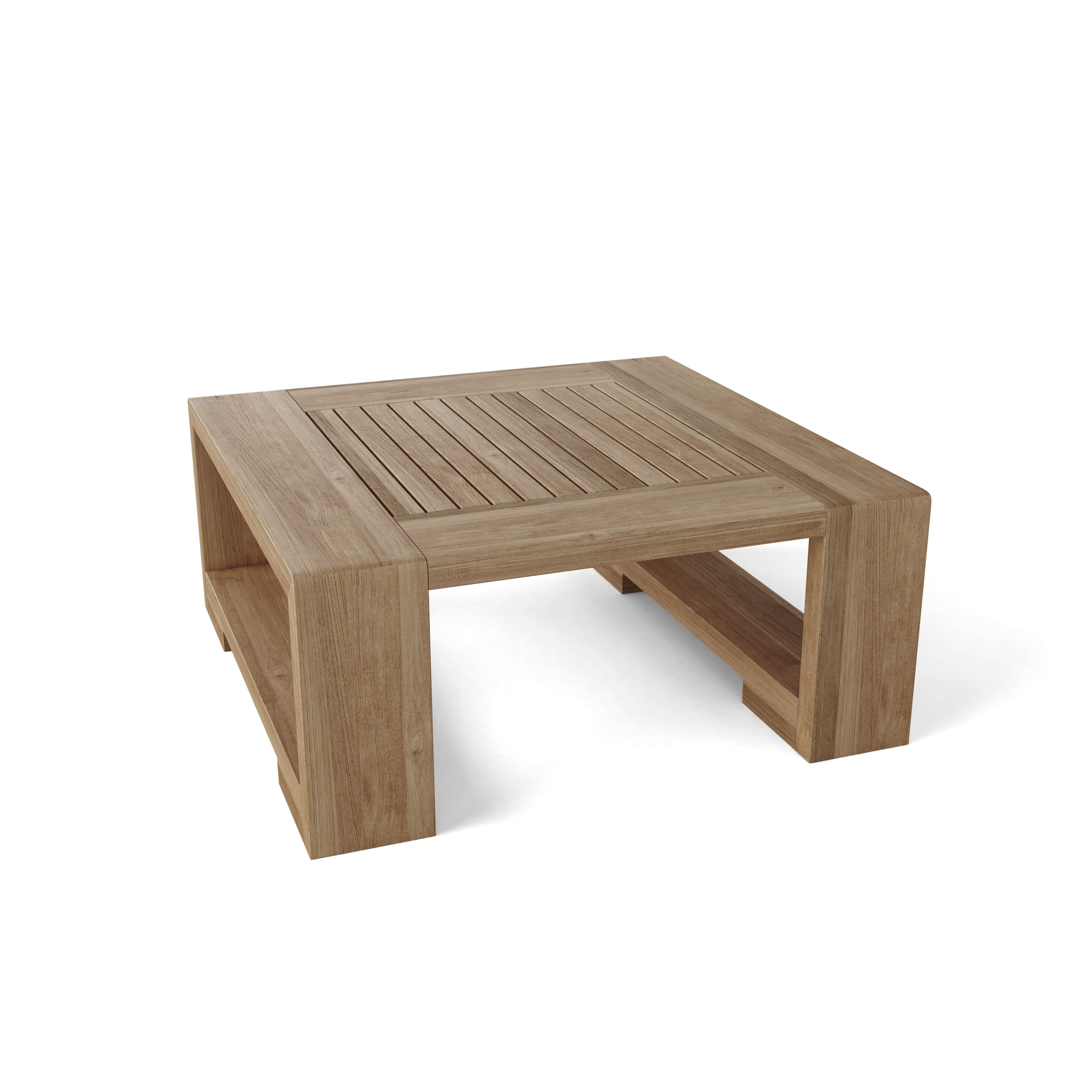 Anderson Teak Capistrano Side Table – Solid Teak Outdoor End Table