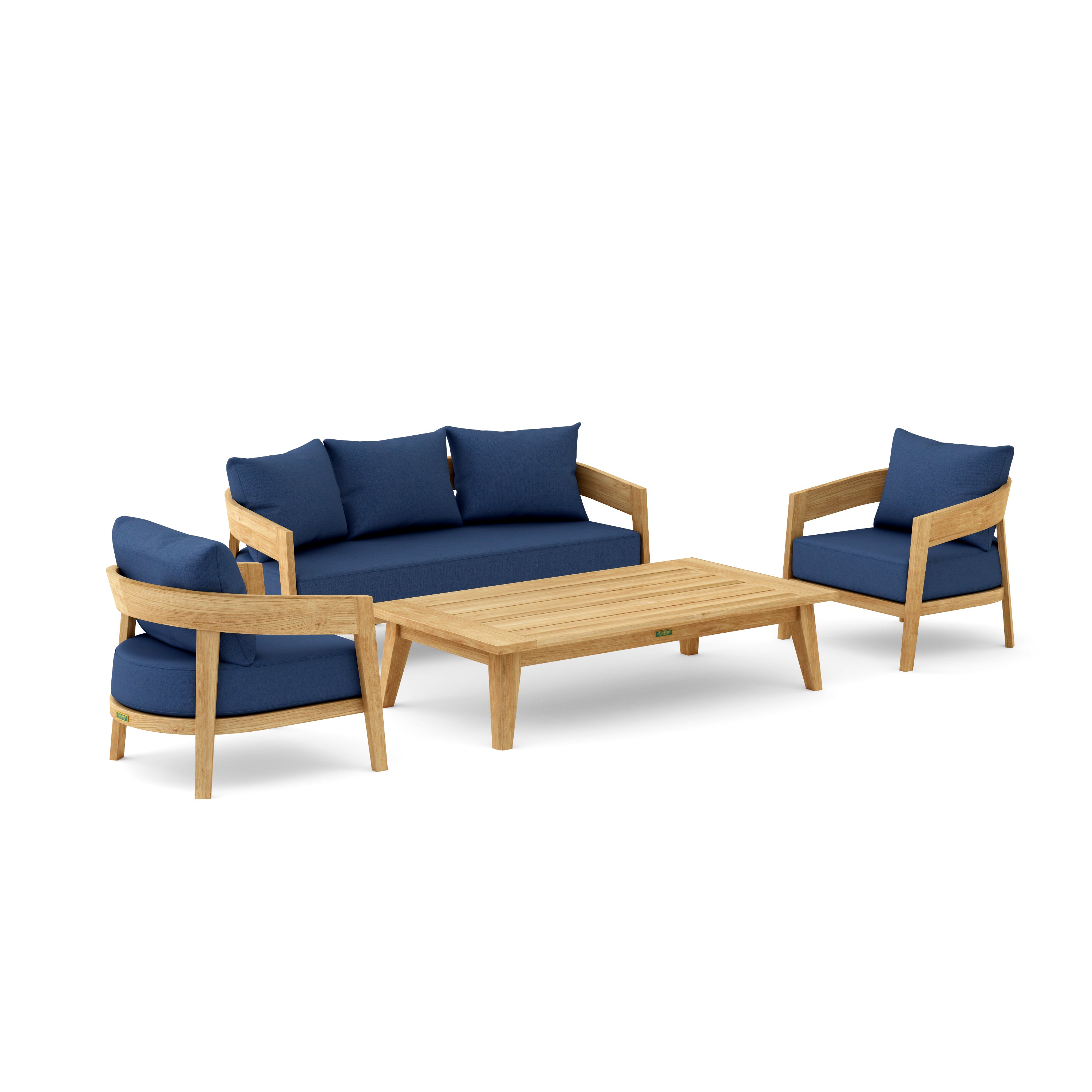 Anderson Teak Toscana 4-pc Deep Seating SET-369