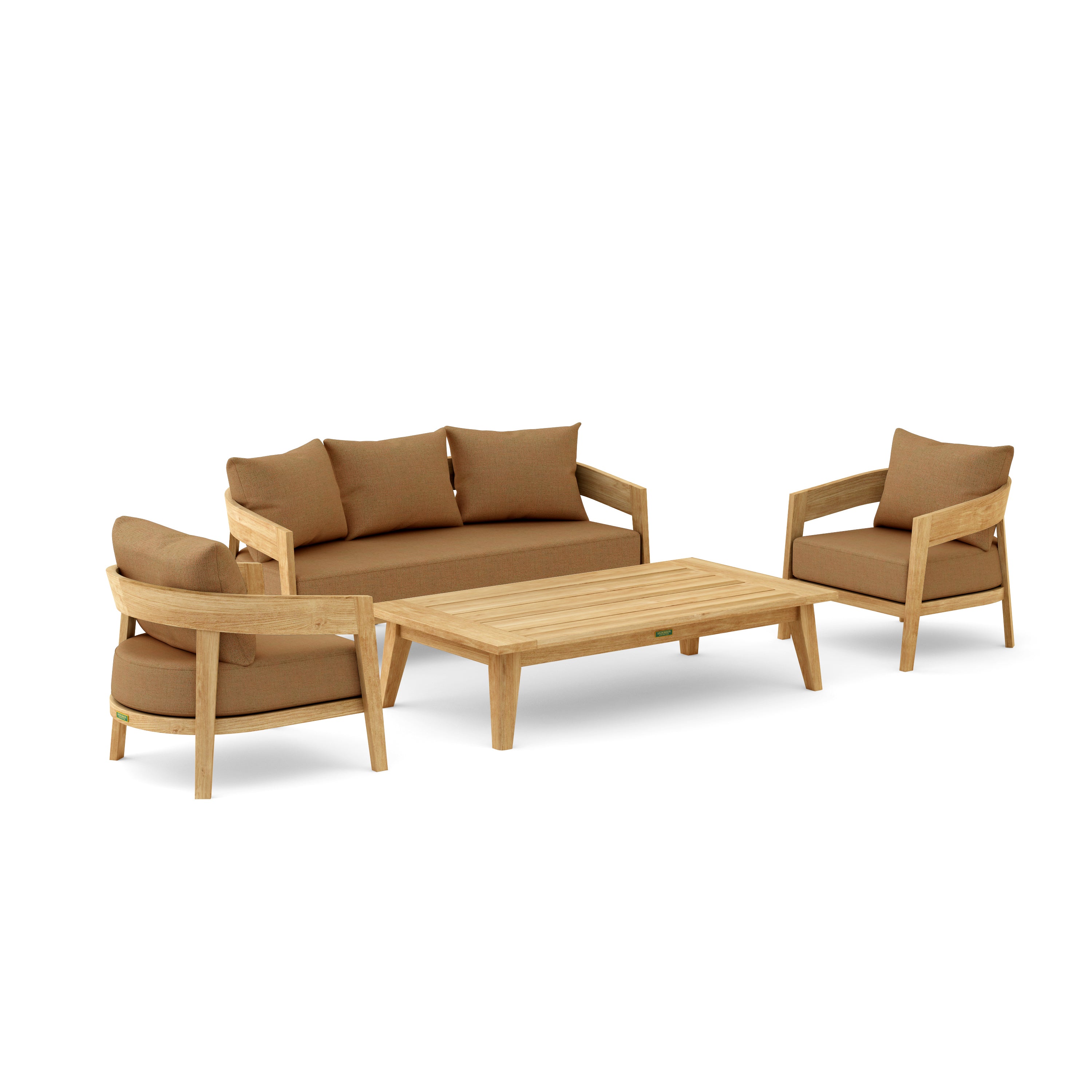 Anderson Teak Toscana 4-pc Deep Seating SET-369