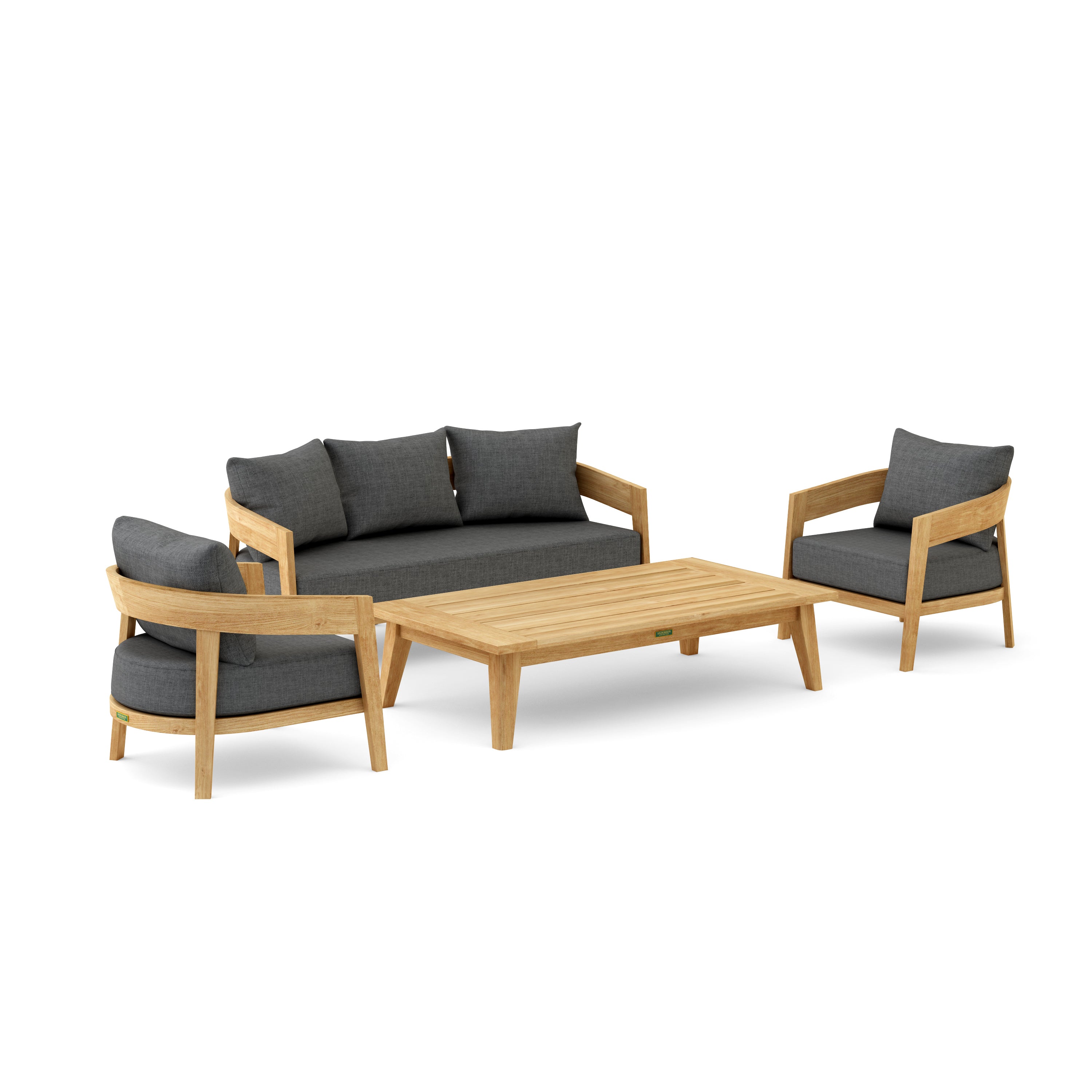 Anderson Teak Toscana 4-pc Deep Seating SET-369