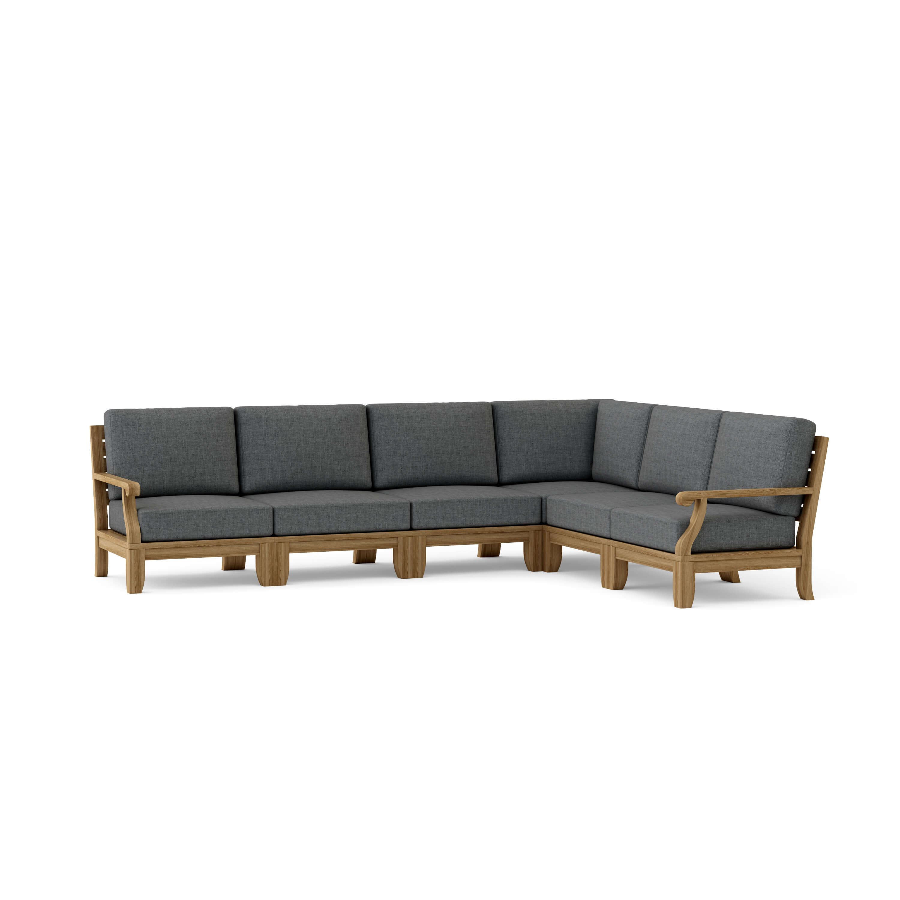 Anderson Teak RIVIERA MODULAR DEEP SEATING SET SET-69