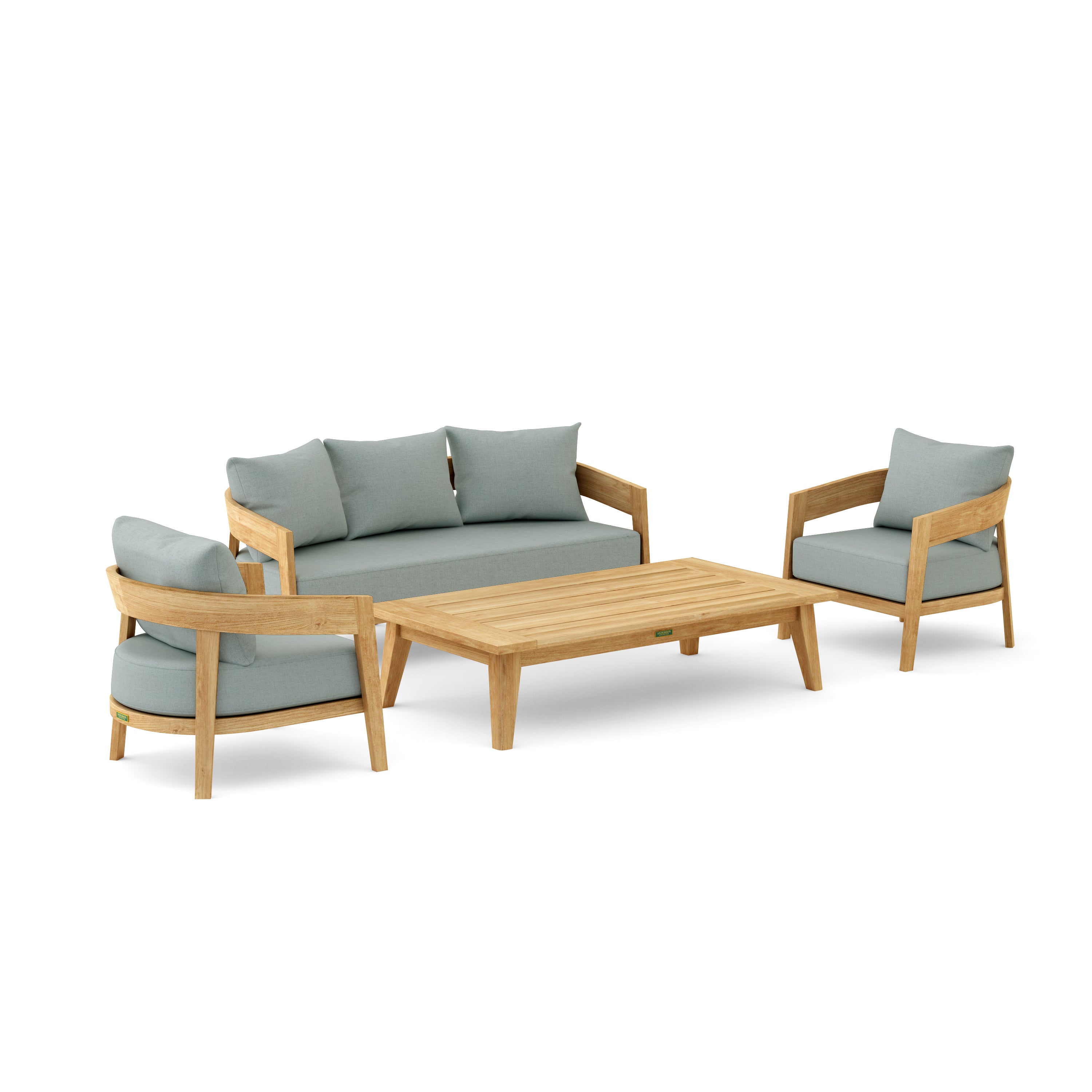 Anderson Teak Toscana 4-pc Deep Seating SET-369