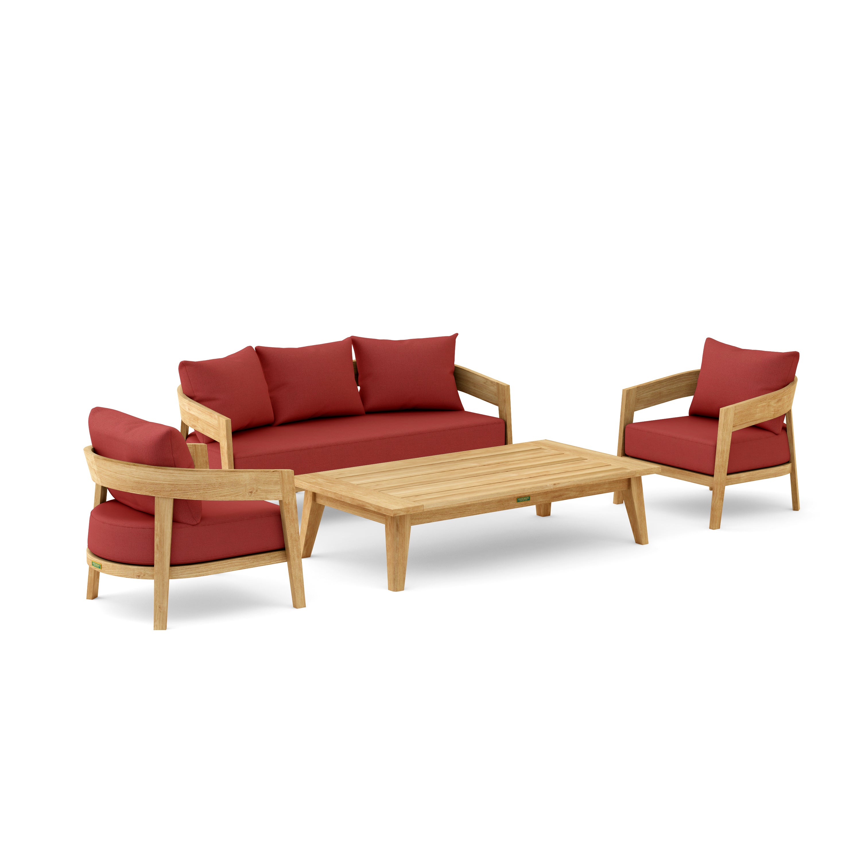 Anderson Teak Toscana 4-pc Deep Seating SET-369