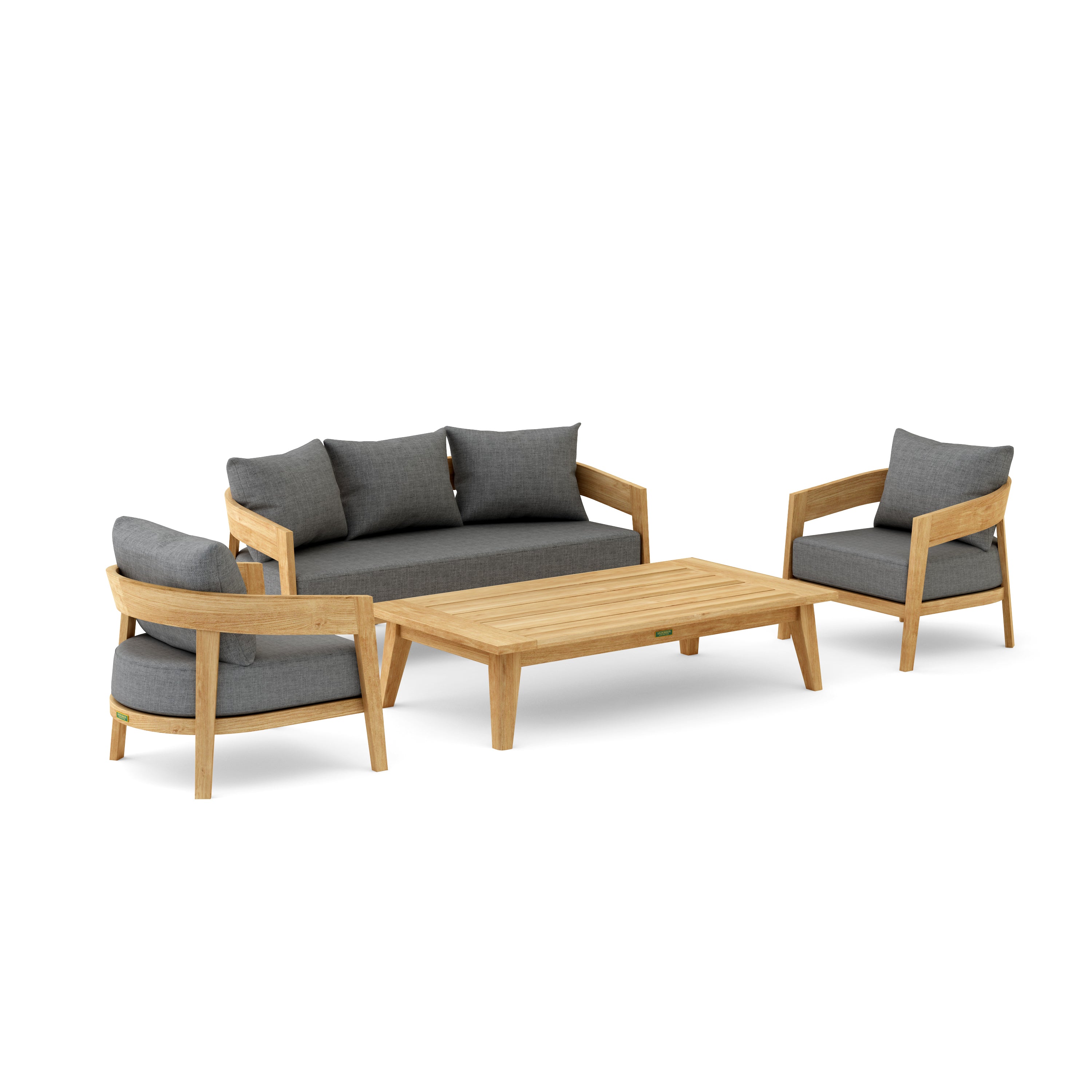 Anderson Teak Toscana 4-pc Deep Seating SET-369