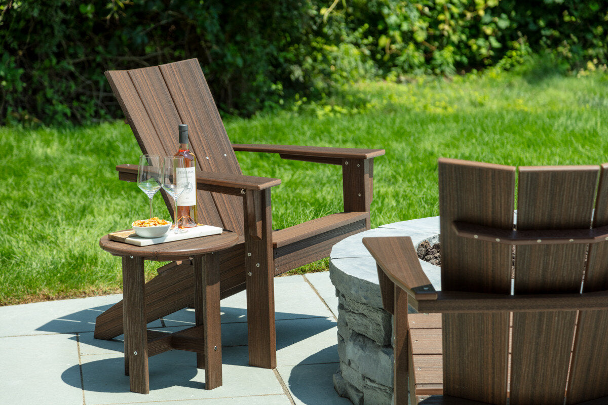 Seaside Coastline Monterey Adirondack Chair – Modern Outdoor Patio Seating