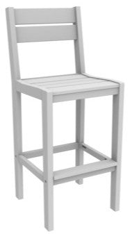 Seaside Coastline Cafe Bar Chair – Modern Outdoor Bar Height Seating