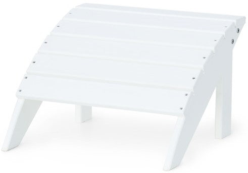 Seaside Coastline Harbor View Foot Stool – Outdoor Adirondack Footrest