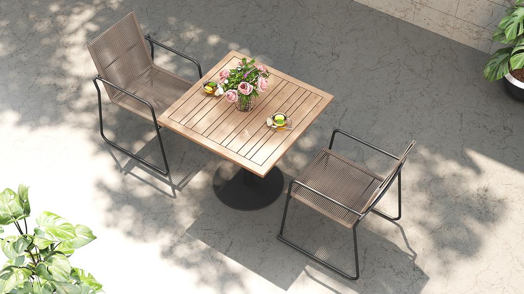 Colline Square Lounge Table - Ambiance Image~~