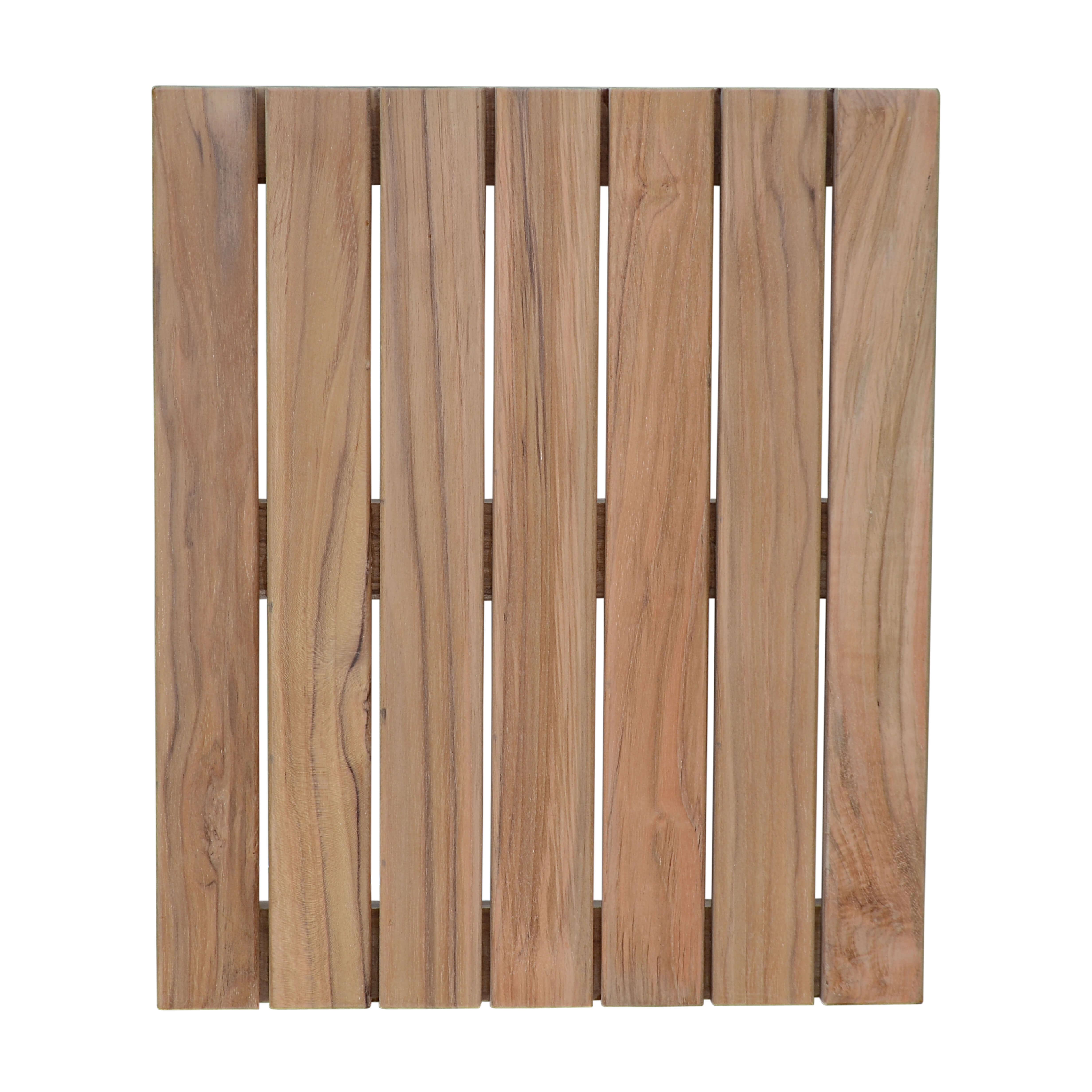 Anderson Teak Wall Mount Folding Chair Solid Teak Fold-Down Shower Seat
