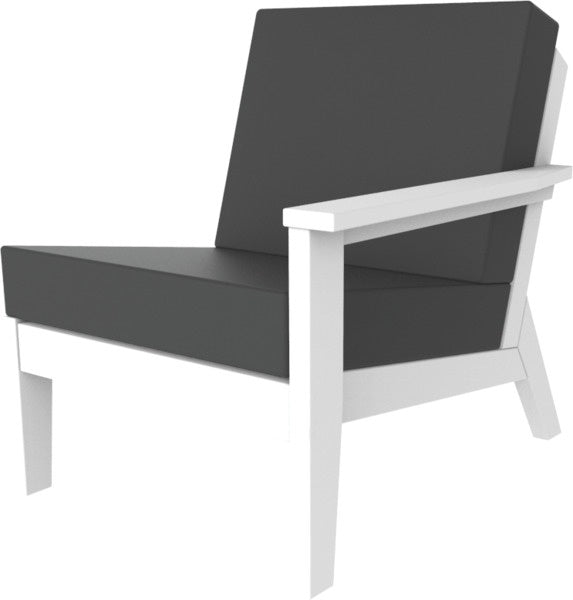 Seaside DEX Left Arm Lounge Chair – Outdoor Patio Modular Seating