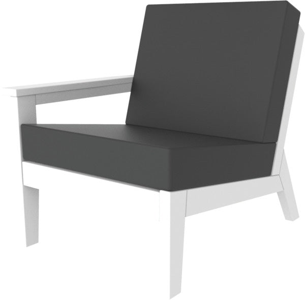Seaside DEX Right Arm Lounge Chair – Outdoor Patio Modular Seating
