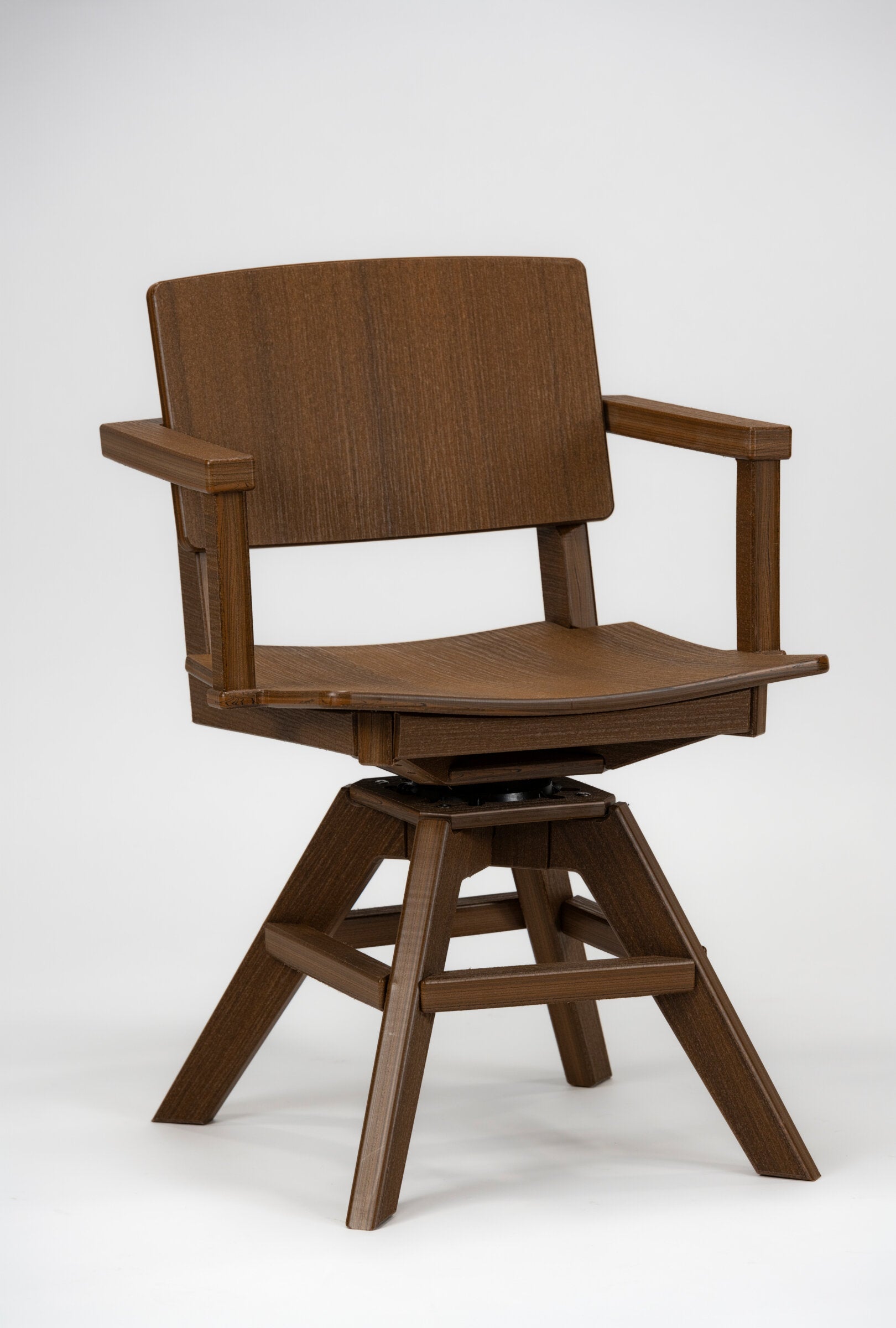 Seaside SYM 23″ Square - Outdoor Swivel Dining Arm Chair