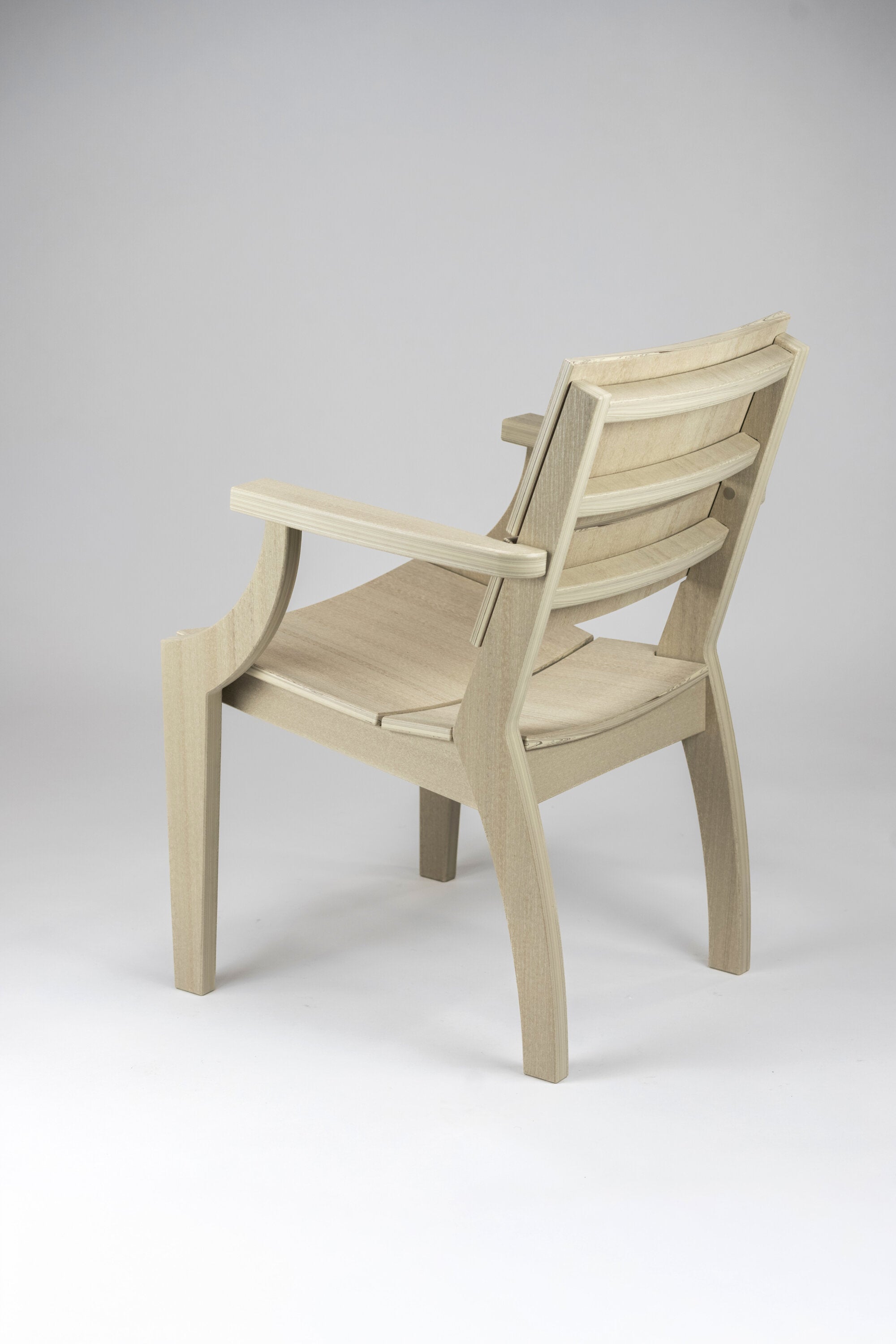 Seaside SYM 25″ Square - Outdoor Dining Arm Chair