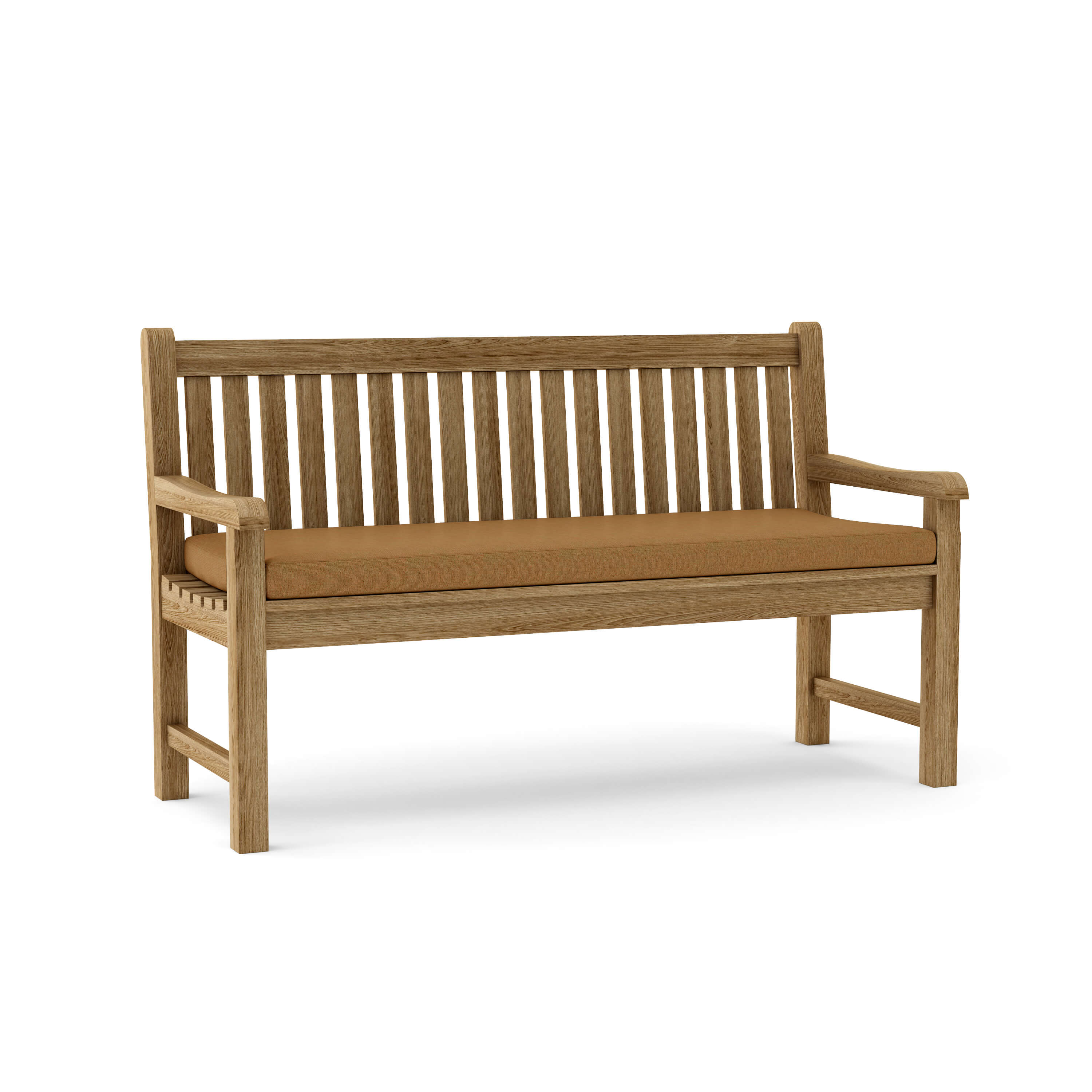 Anderson Teak Classic 3-Seater Bench – Solid Teak Outdoor Garden Bench