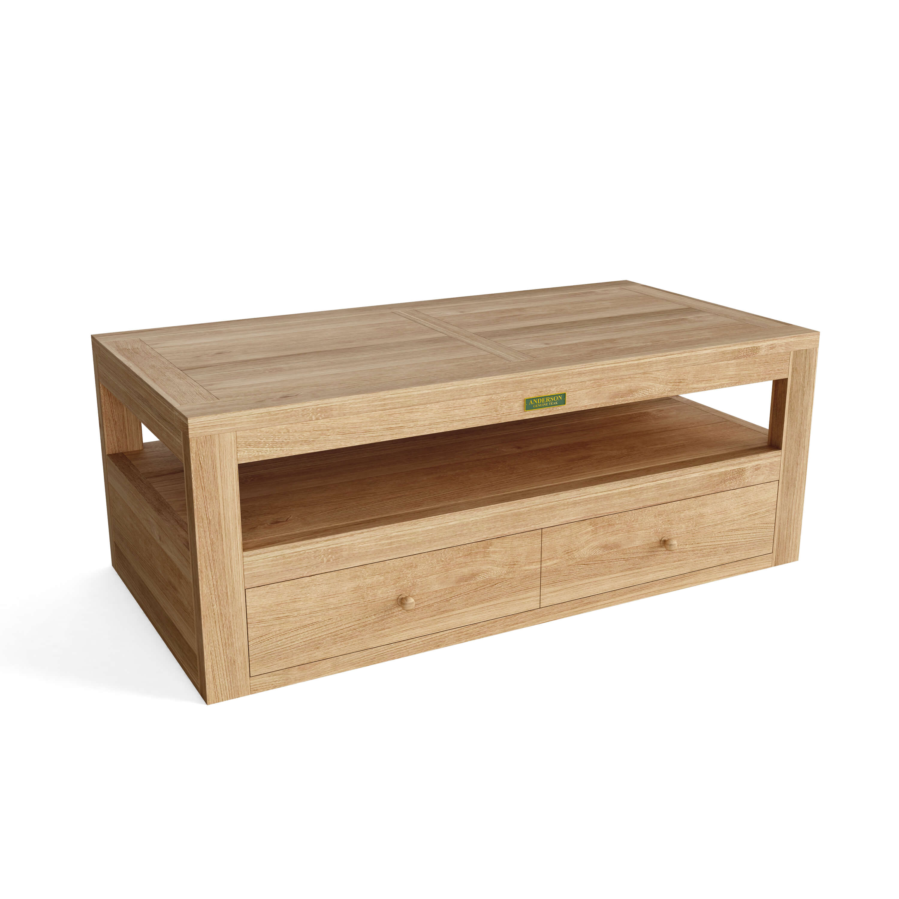 Anderson Teak Copacabana Rectangular Coffee Table – Solid Teak Outdoor Patio Table