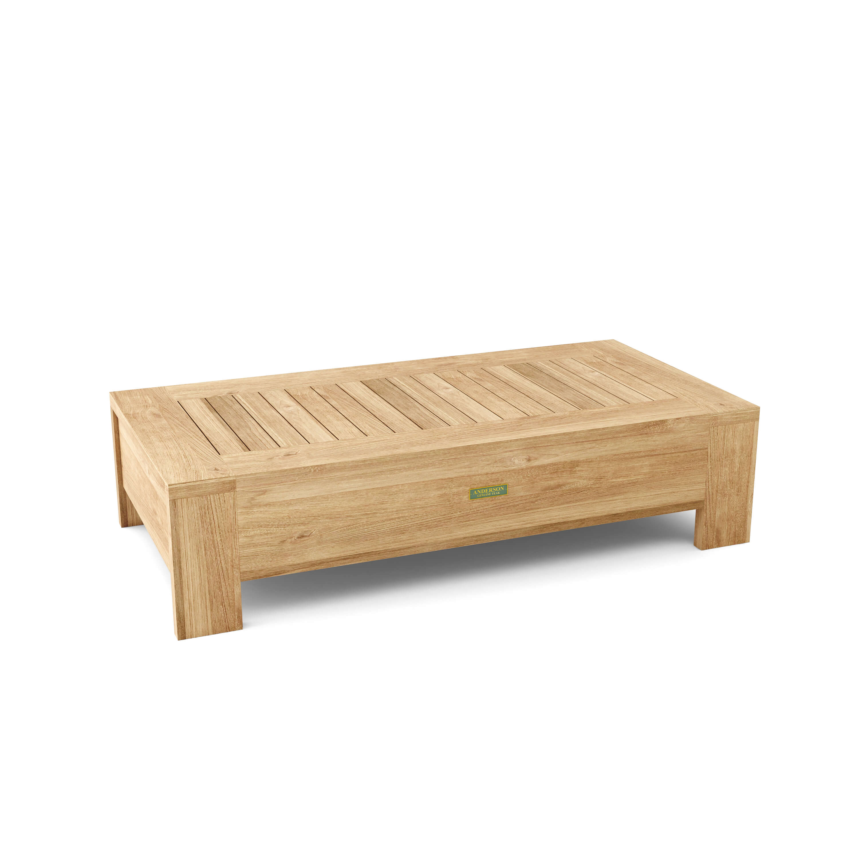 Anderson Teak Madera Rectangular Coffee Table – Solid Teak Outdoor Patio Table
