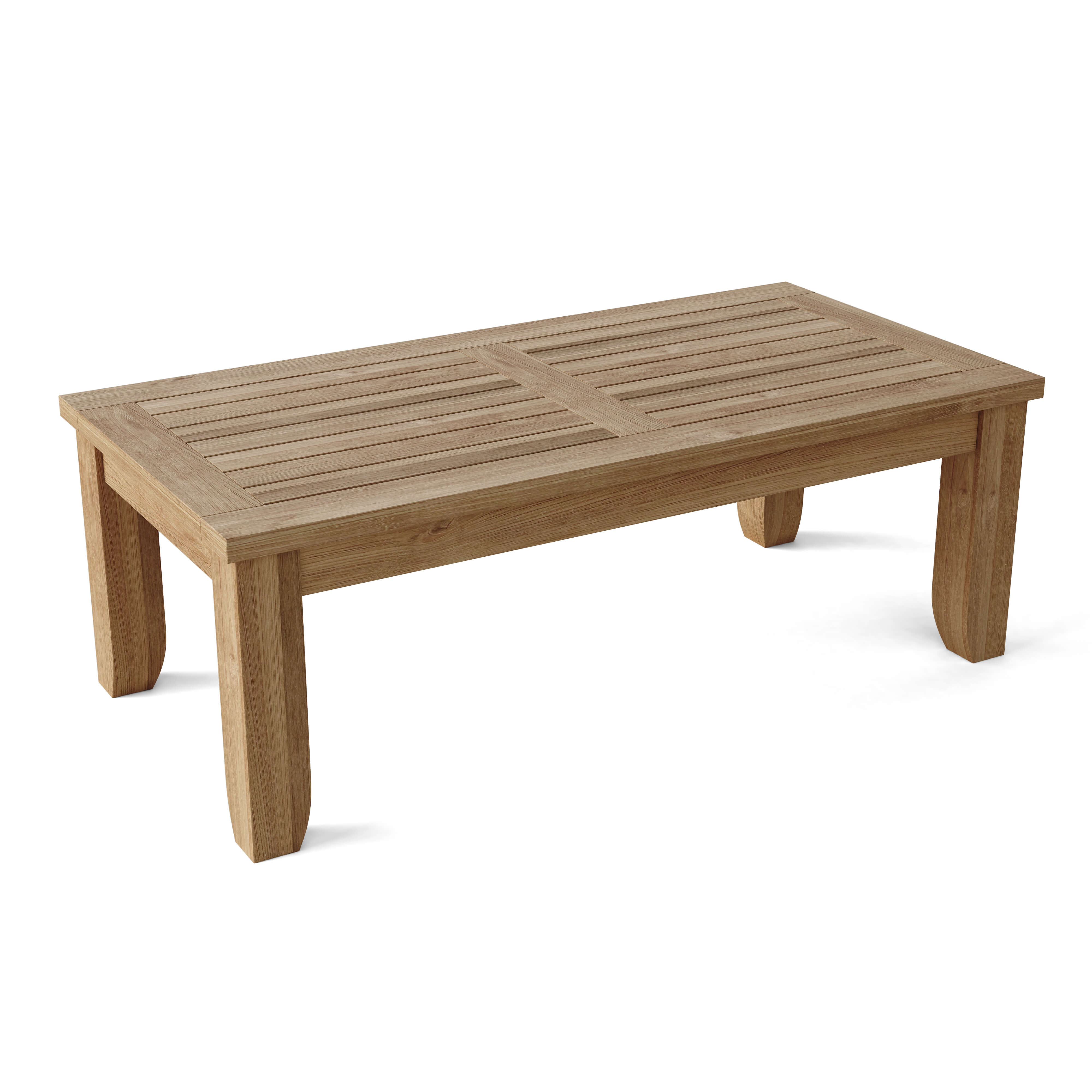 Anderson Teak Cordoba Rectangular Coffee Table – Solid Teak Outdoor Patio Table