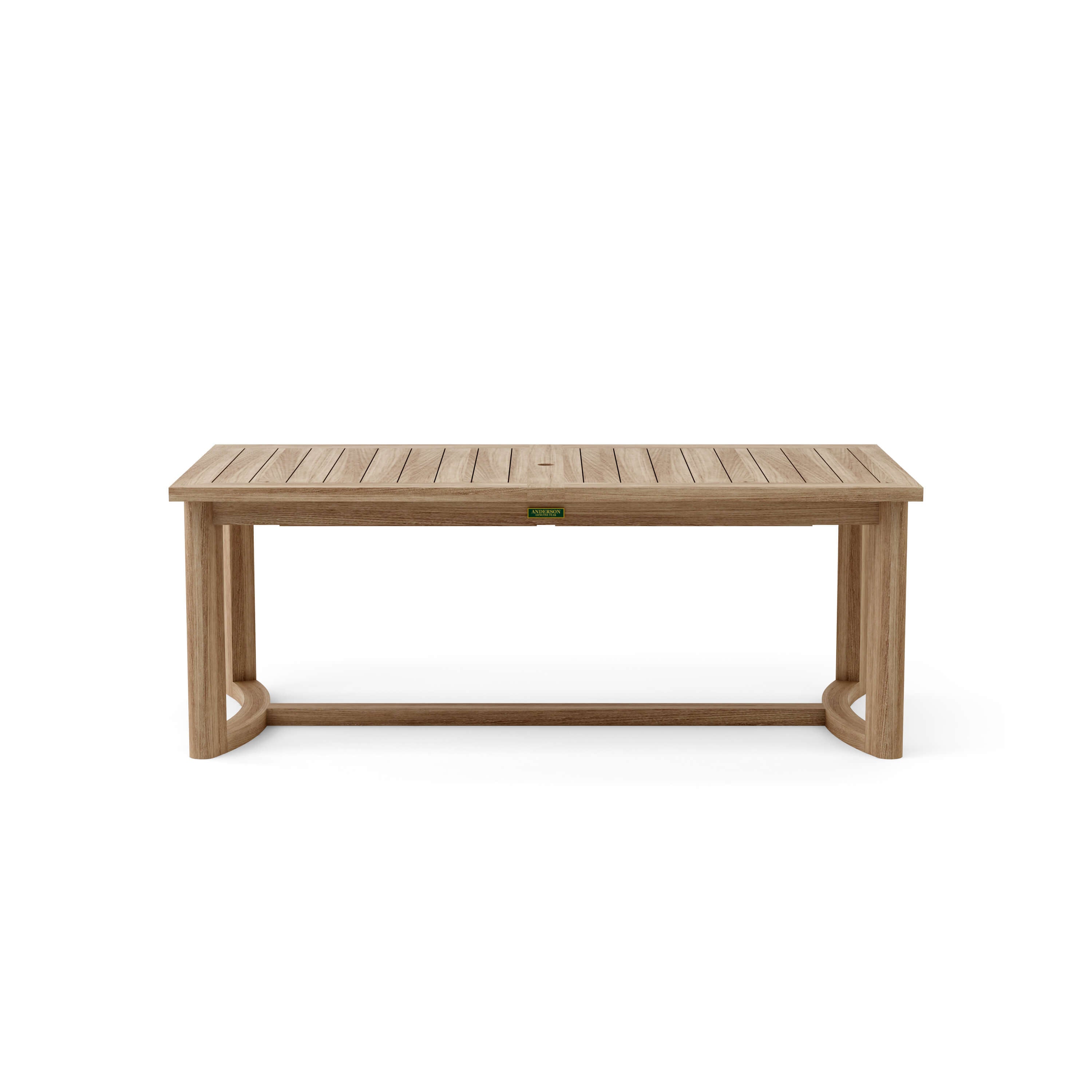 Anderson Teak Toscana Extension Dining Table – Large Teak Outdoor Patio Table
