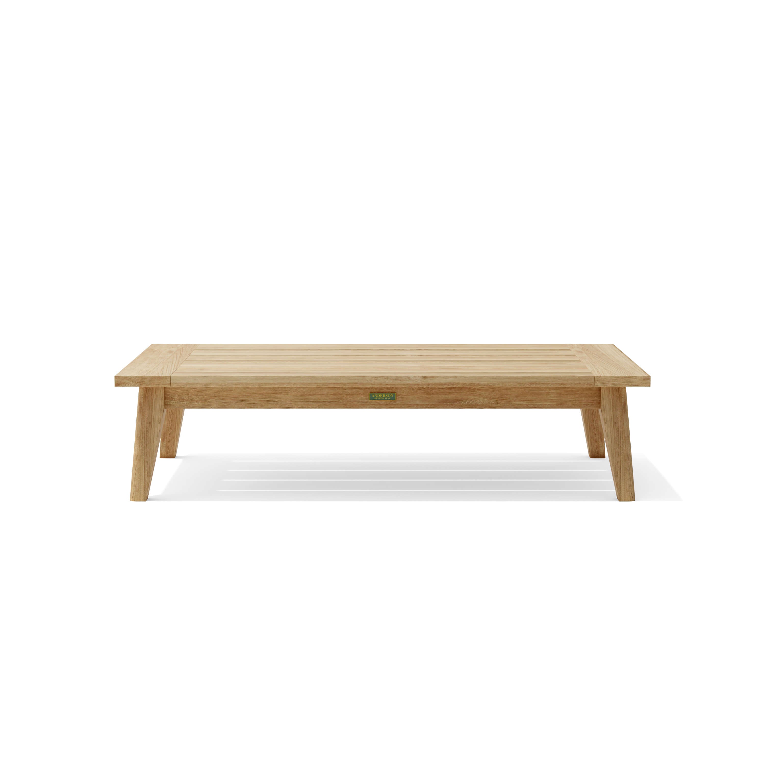 Anderson Teak Toscana Rectangular Coffee Table – Solid Teak Outdoor Patio Table