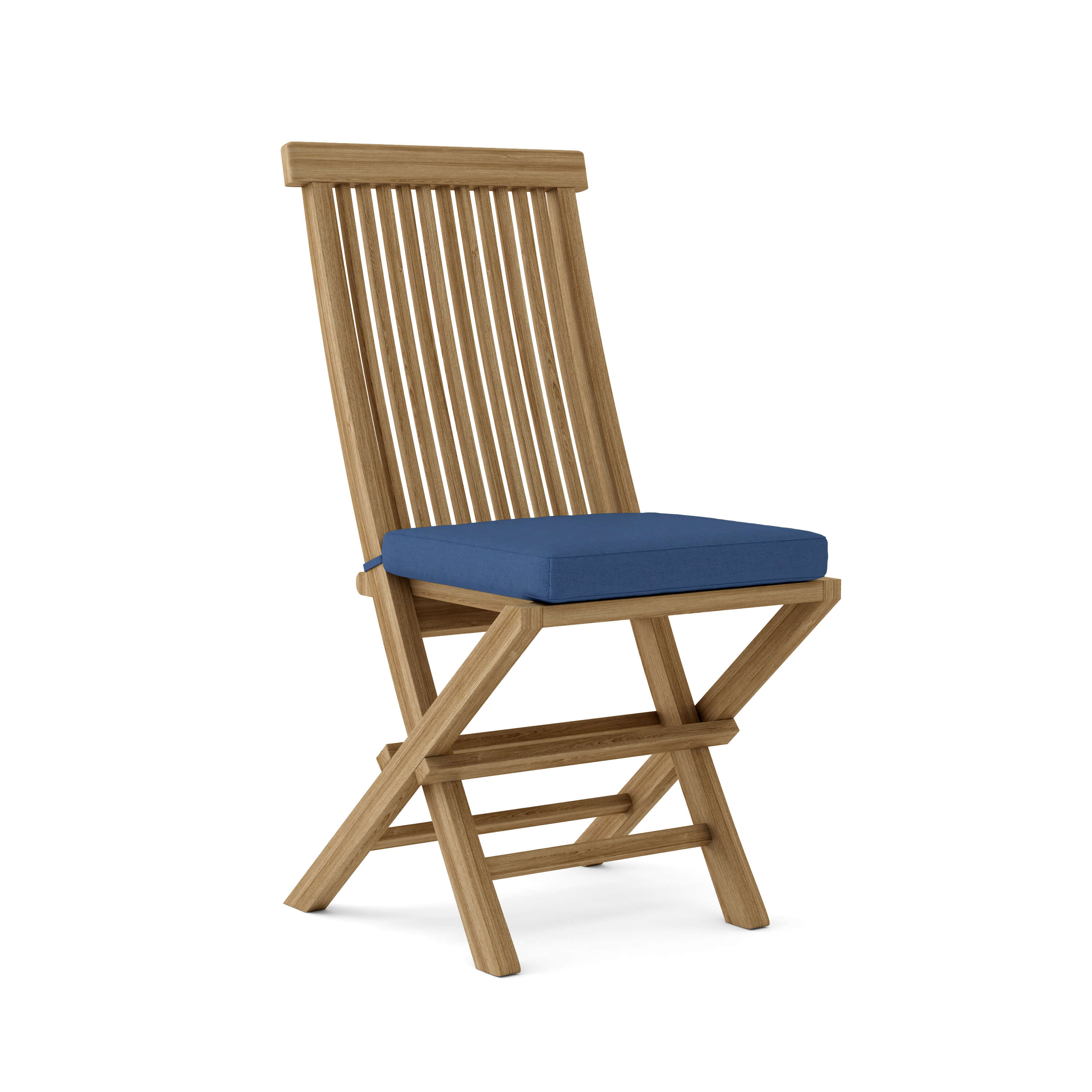 Anderson Teak Classic Folding Chair (2-PC) – Solid Teak Outdoor Seating