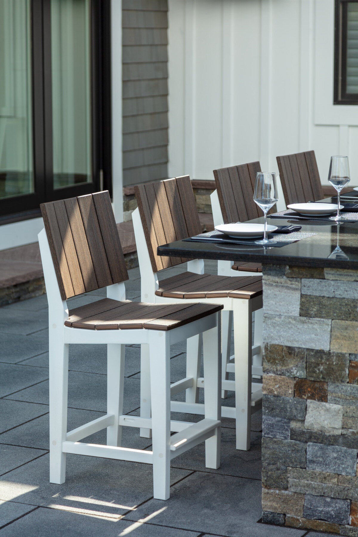 Seaside MAD Balcony Arm Chair – Outdoor Balcony Height Patio Chair