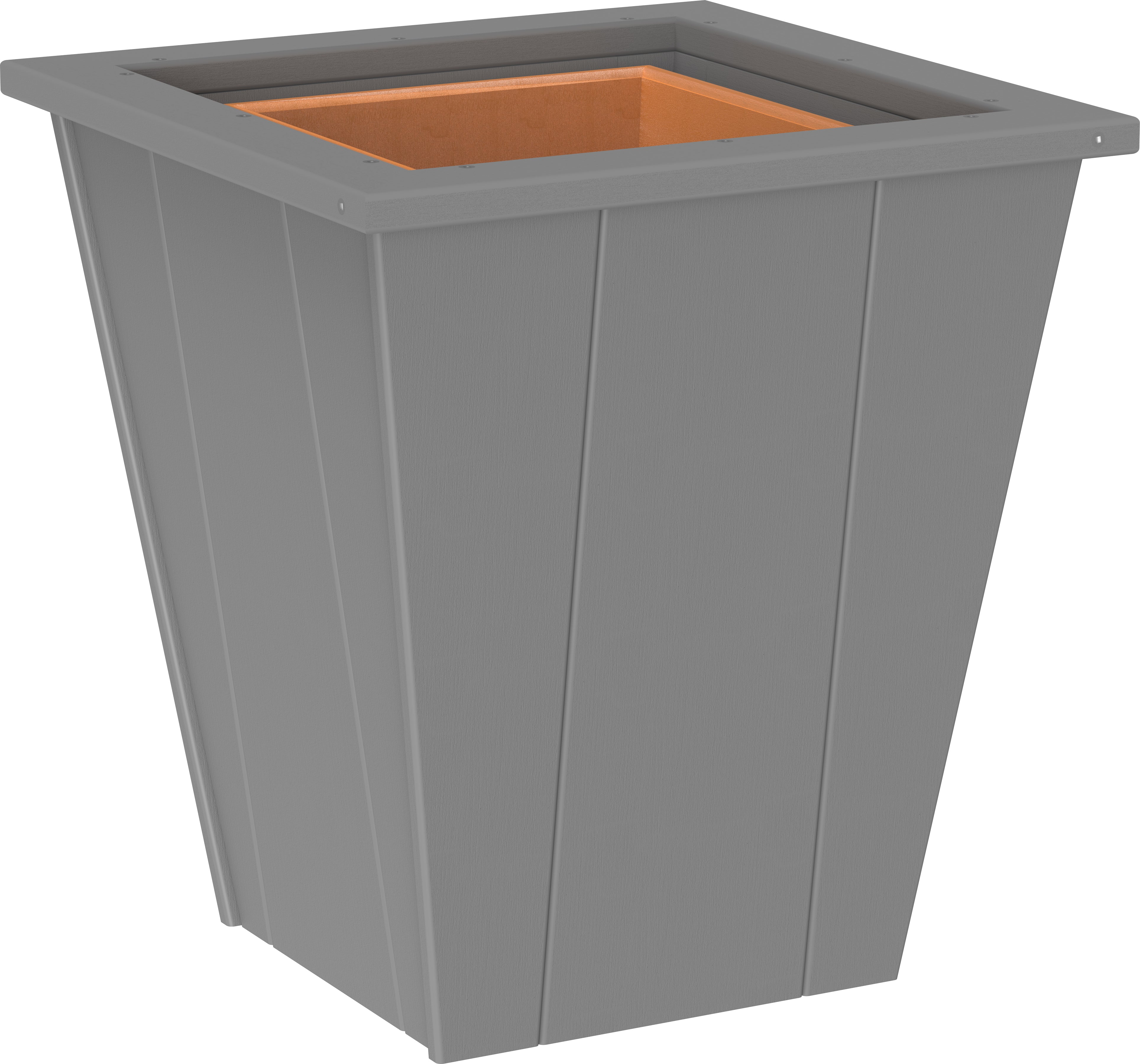 LuxCraft – Elite Planter – Tapered Outdoor Planter with Removable Liner