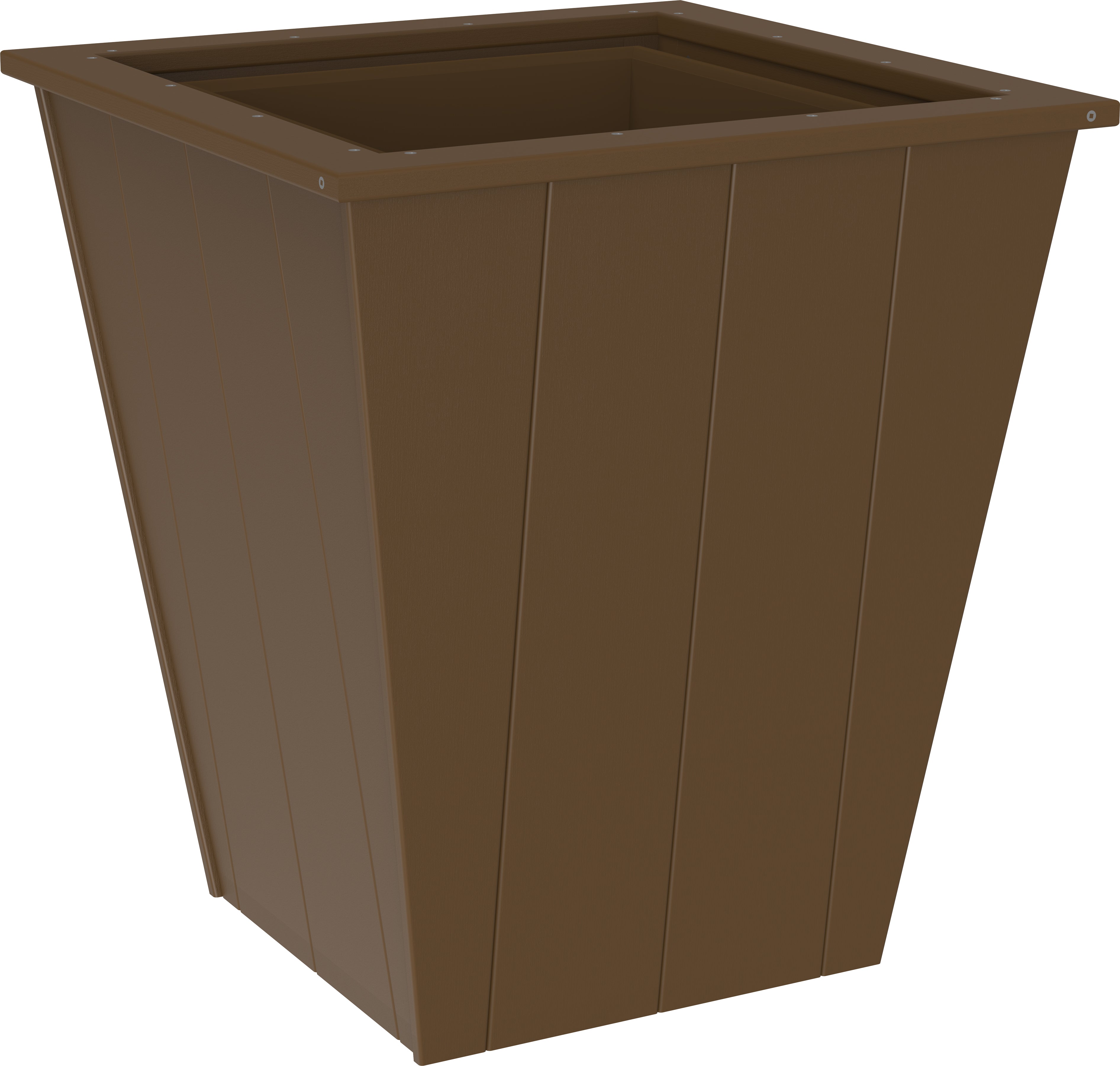 LuxCraft – Elite Planter – Tapered Outdoor Planter with Removable Liner