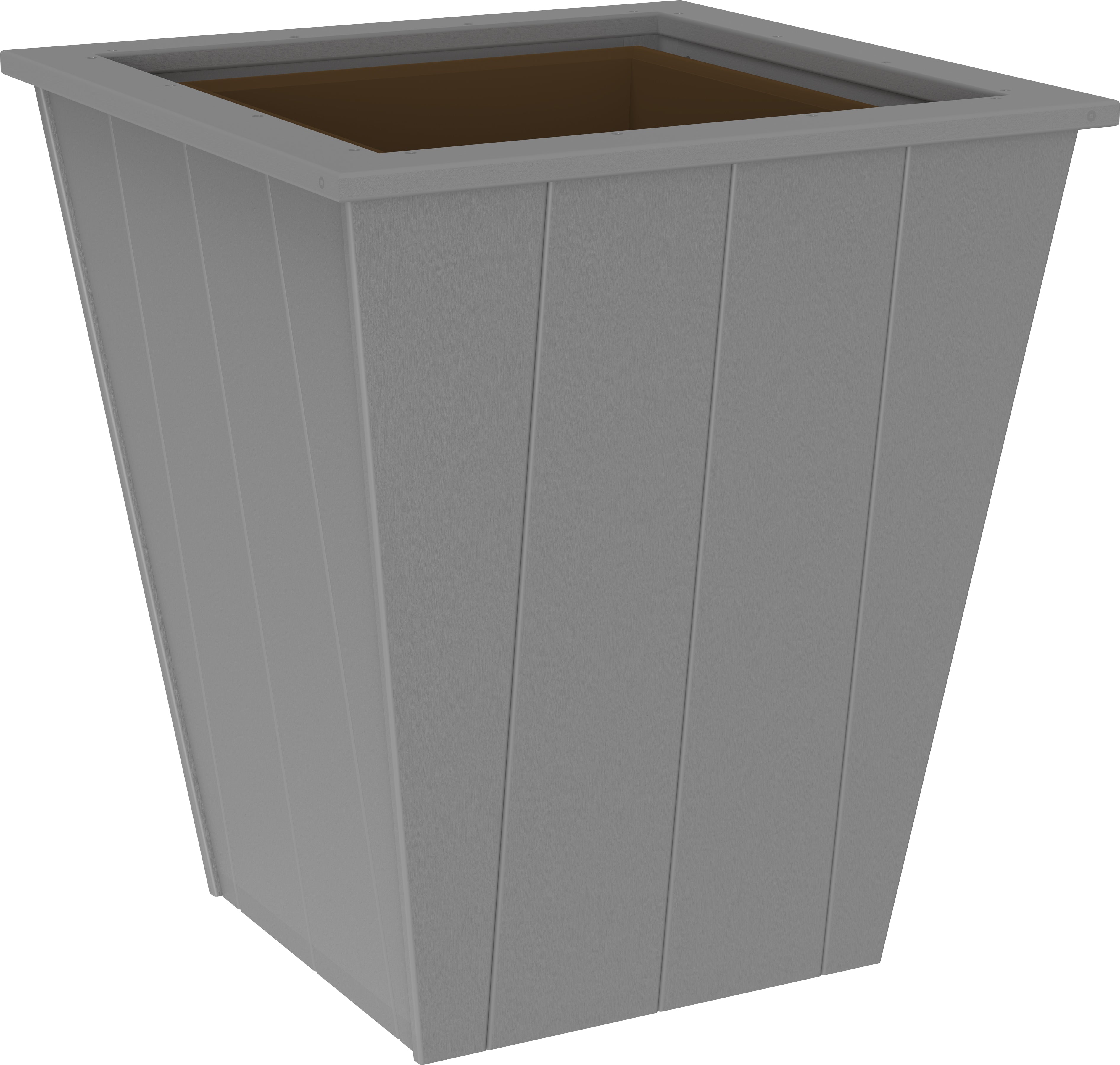 LuxCraft – Elite Planter – Tapered Outdoor Planter with Removable Liner